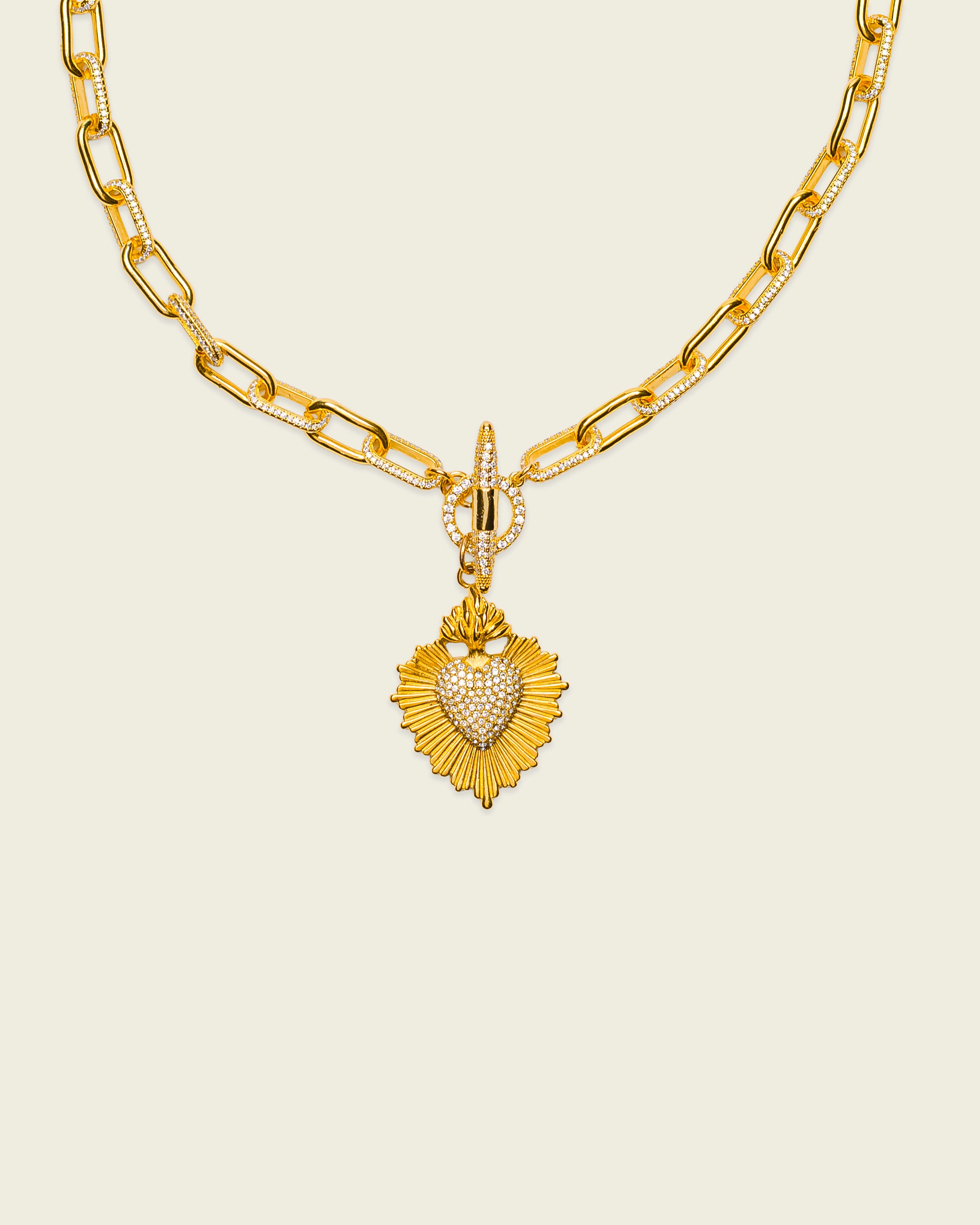 Santa Diamante Corazon Toggle