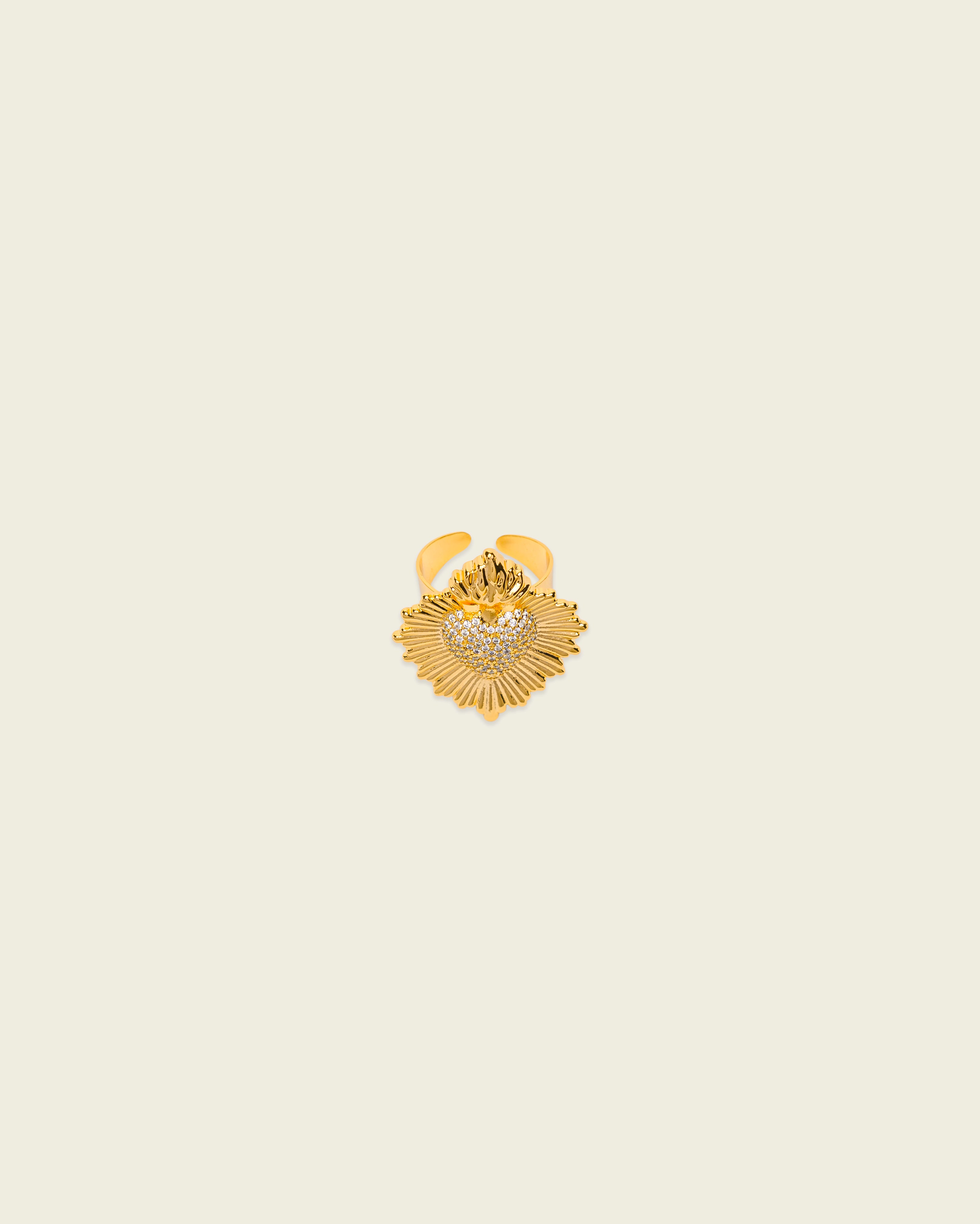 Santa Corazón Diamante Ring