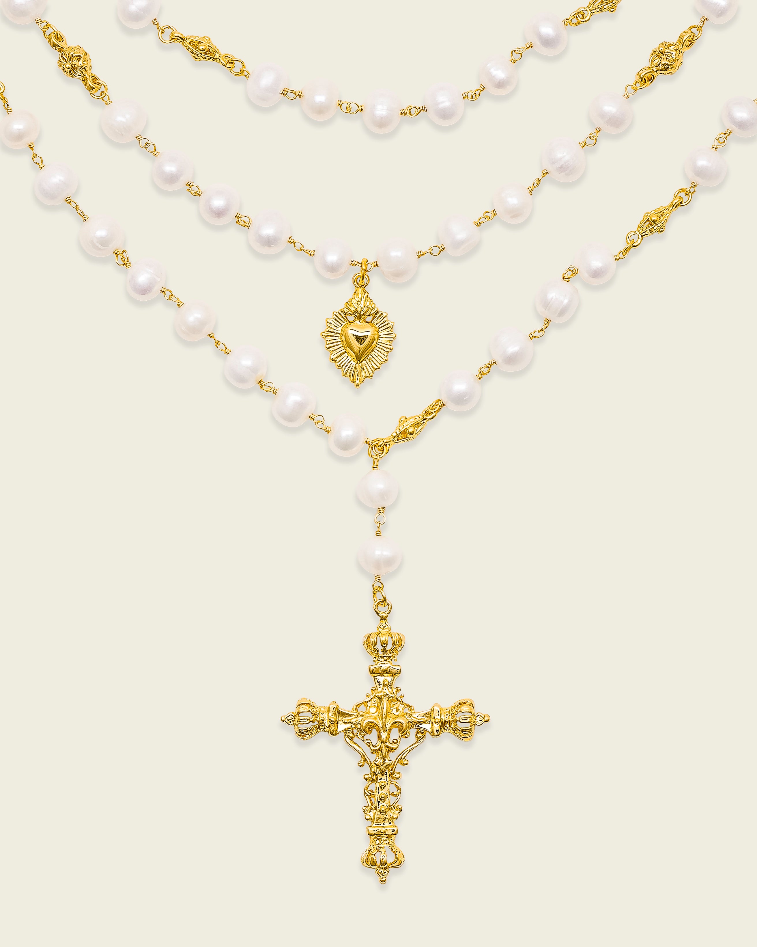 Santa Lucia Pearl Necklace