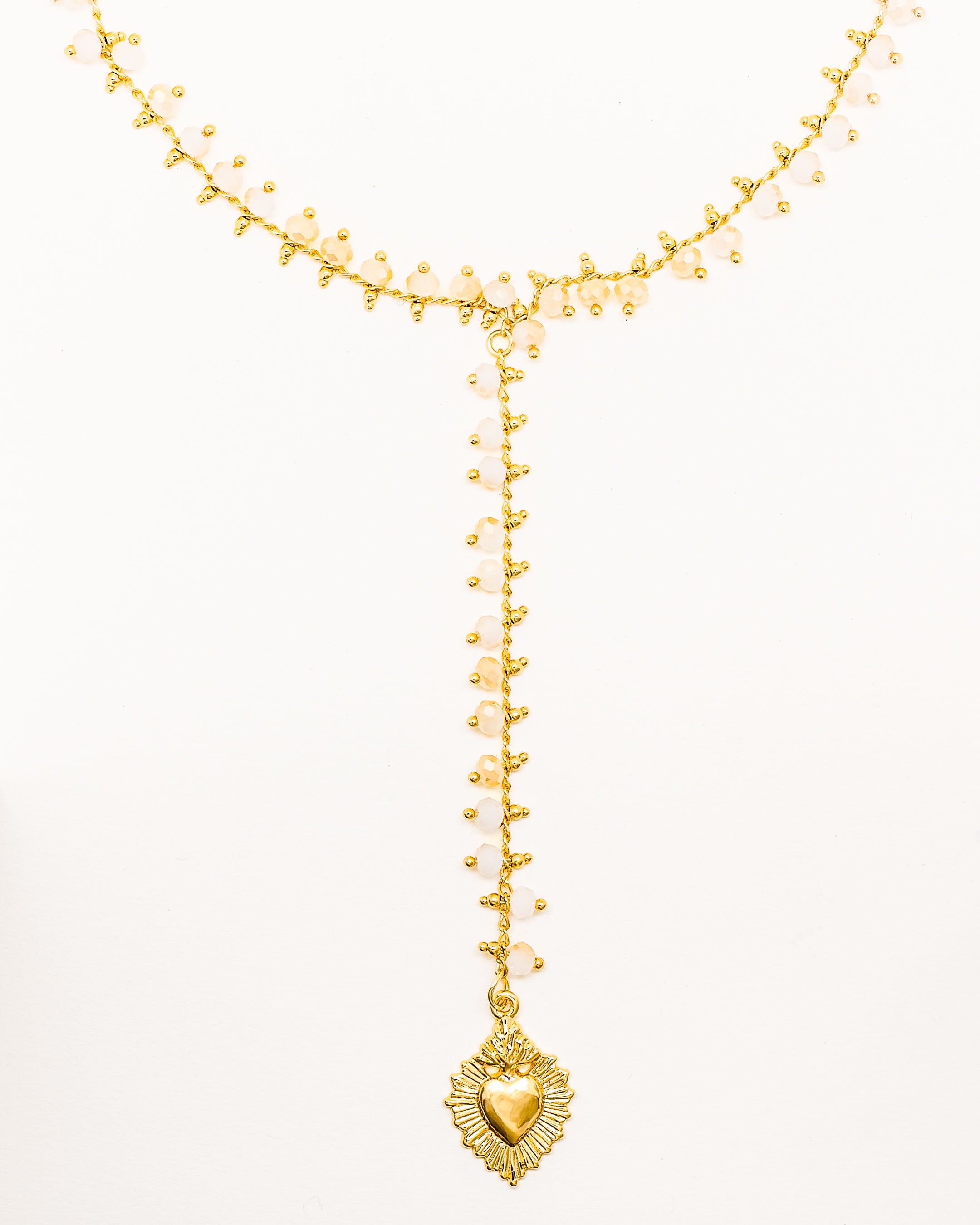 Santa Cristol Rosary Necklace