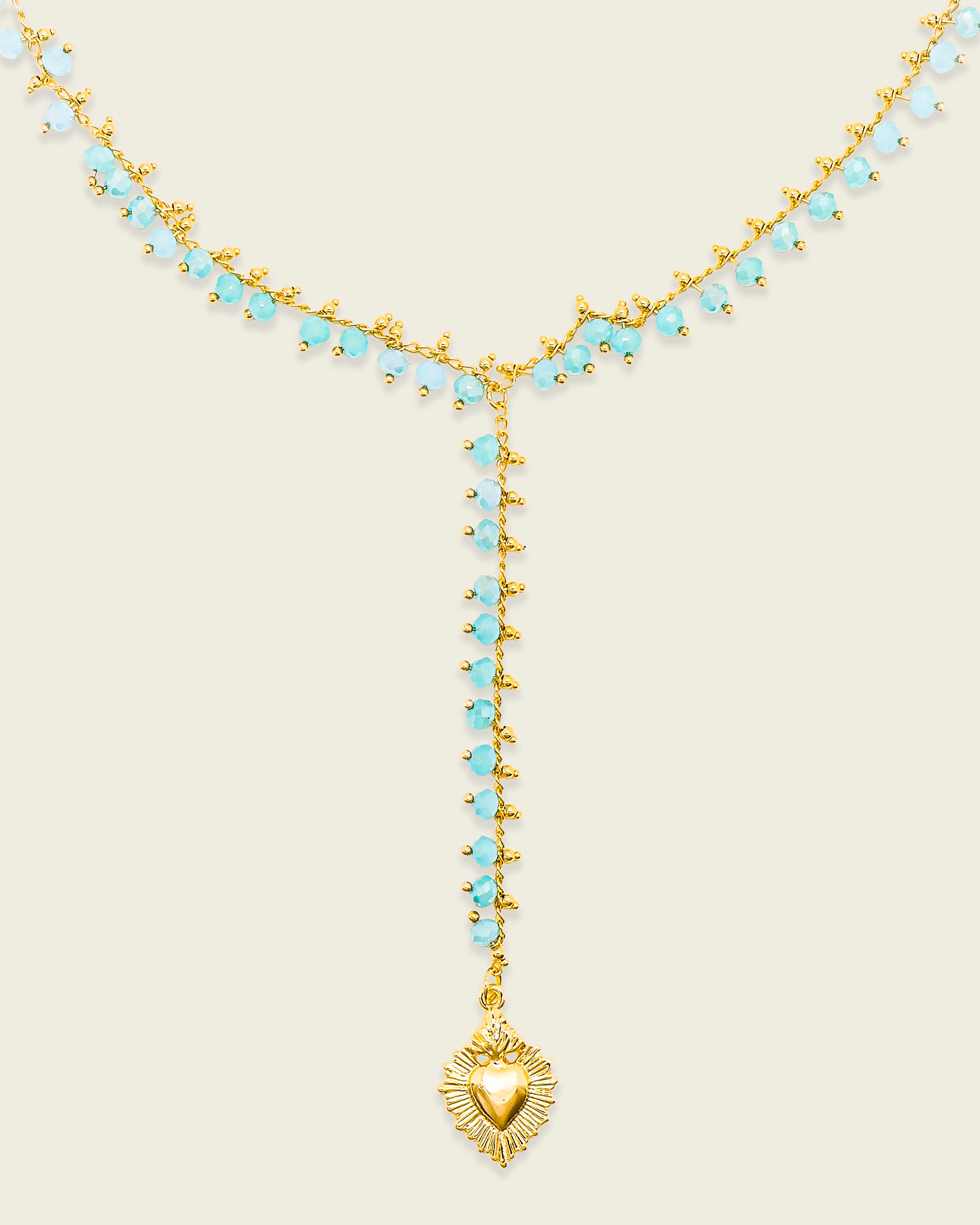 Santa Cristol Rosary Necklace