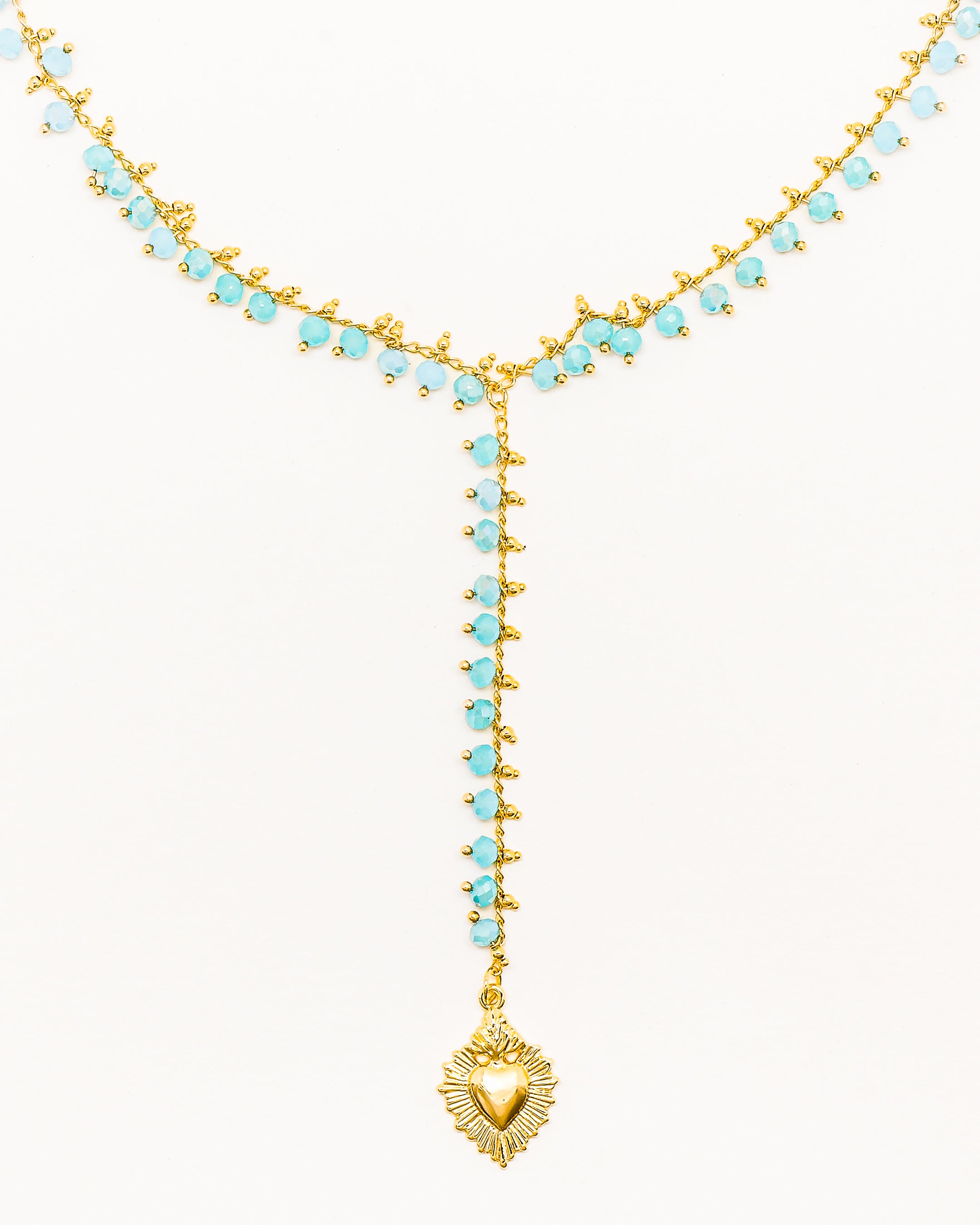 Santa Cristol Rosary Necklace