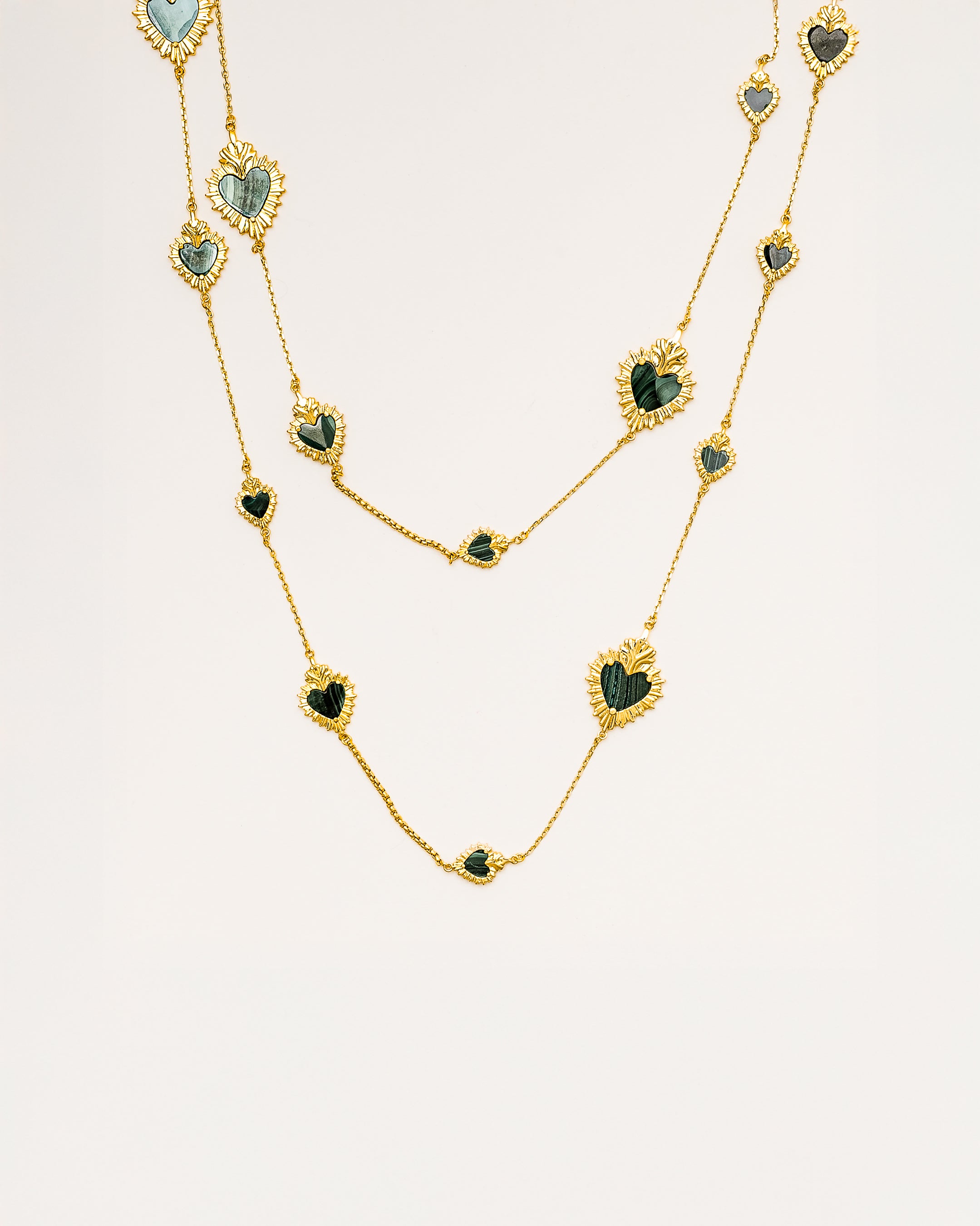 El Corazón Deux Necklace