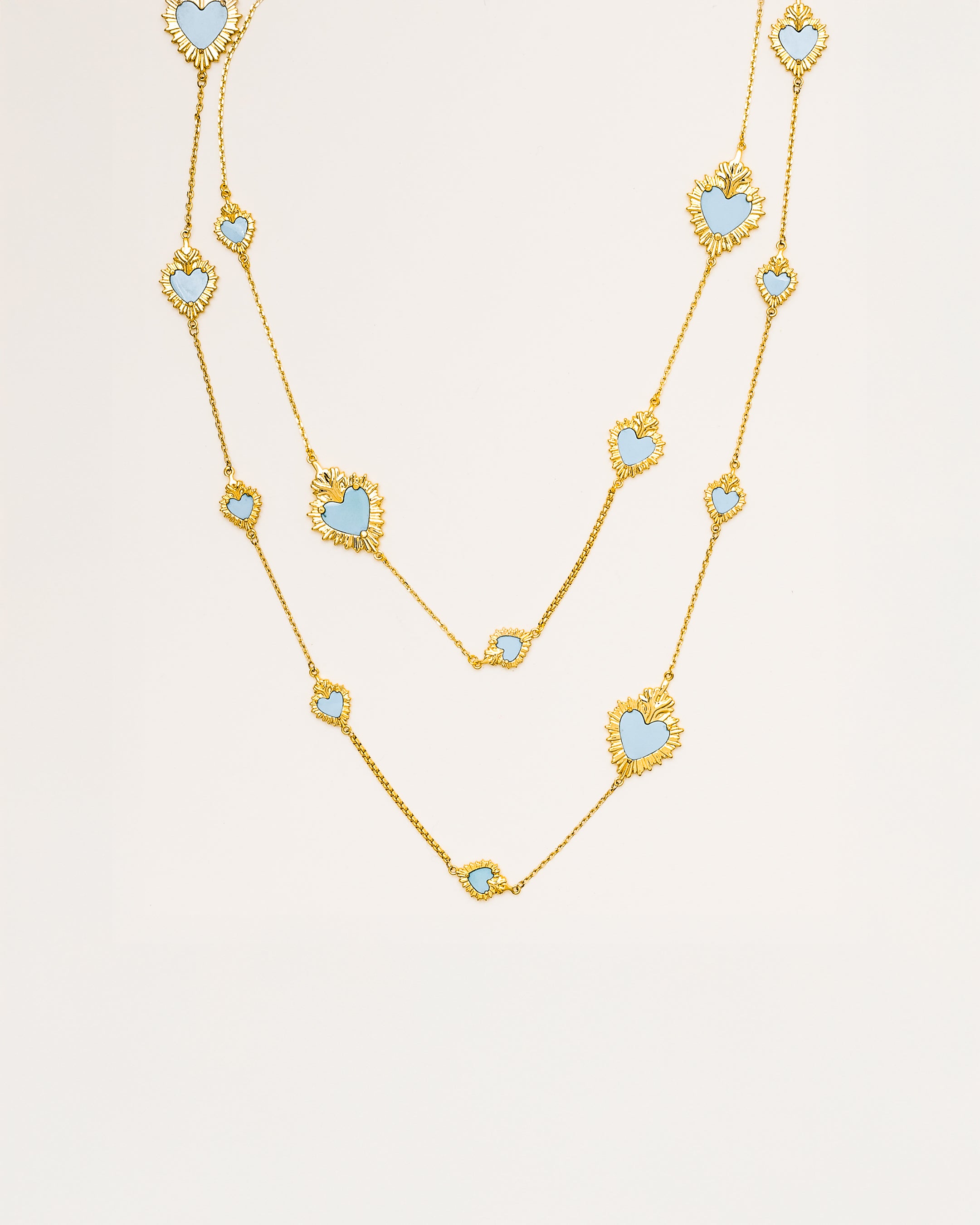 El Corazón Deux Necklace