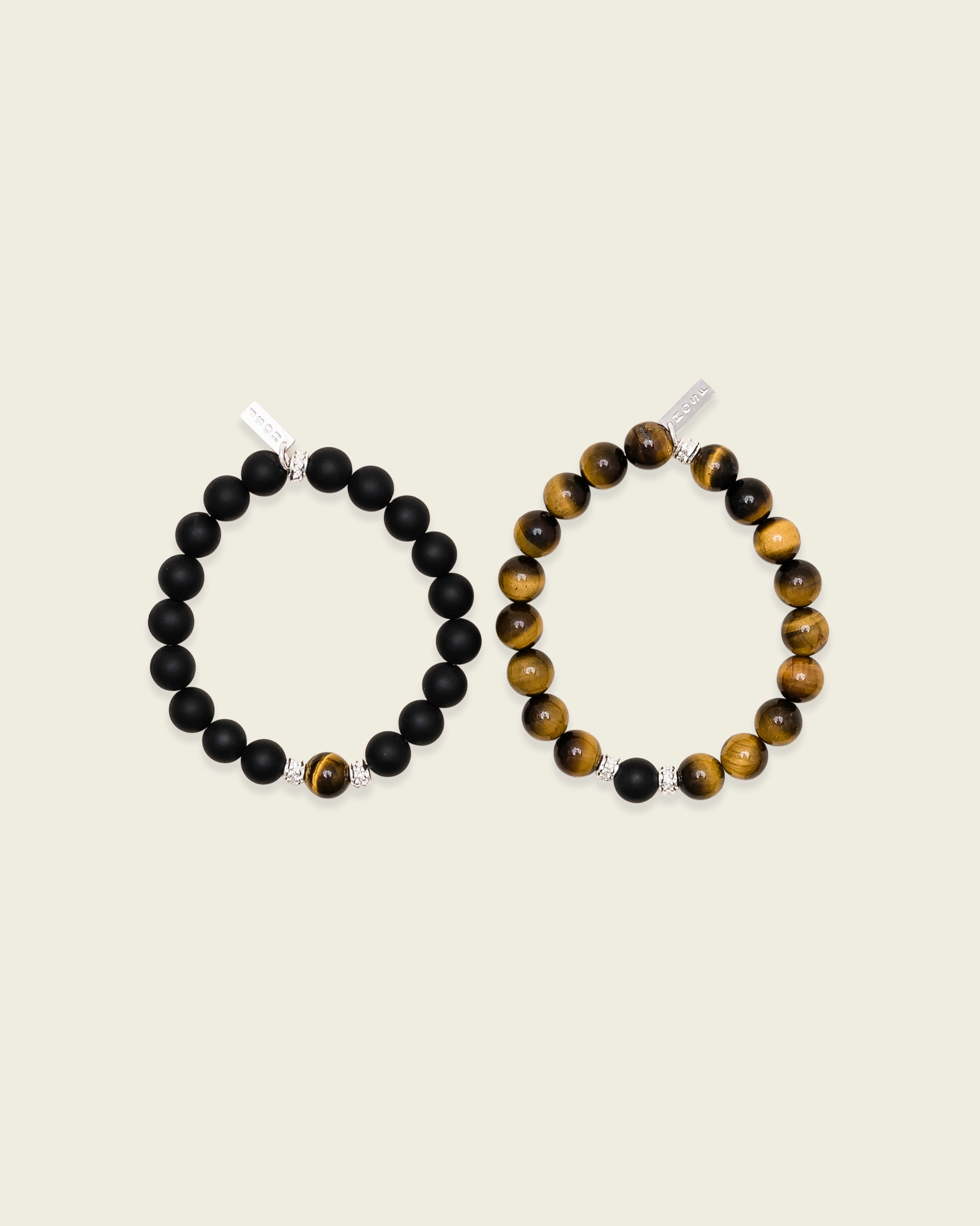 Stackable Stone Bracelets (Set of 2)