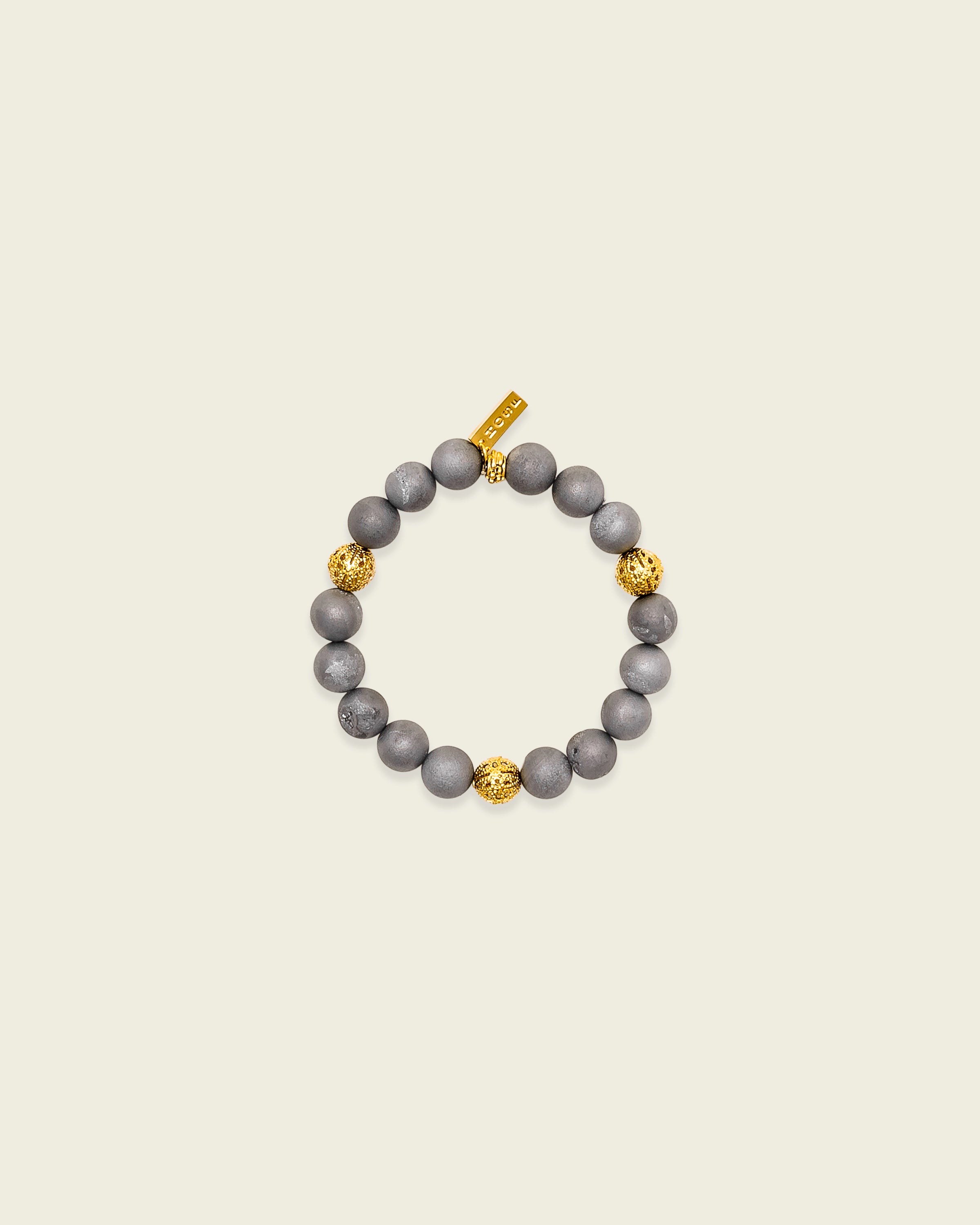 Santo Solo Druzy Bracelet