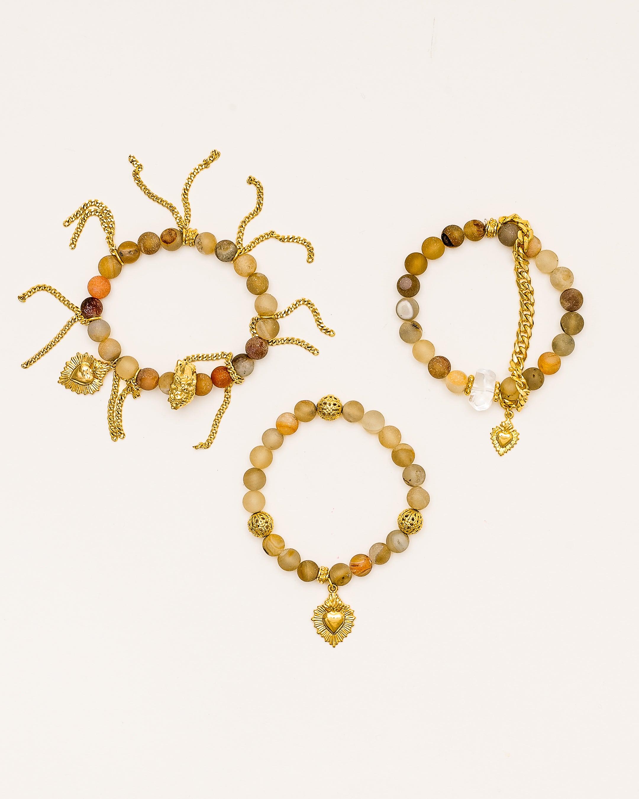 La Reina Druzy Bracelet (Set of 3)