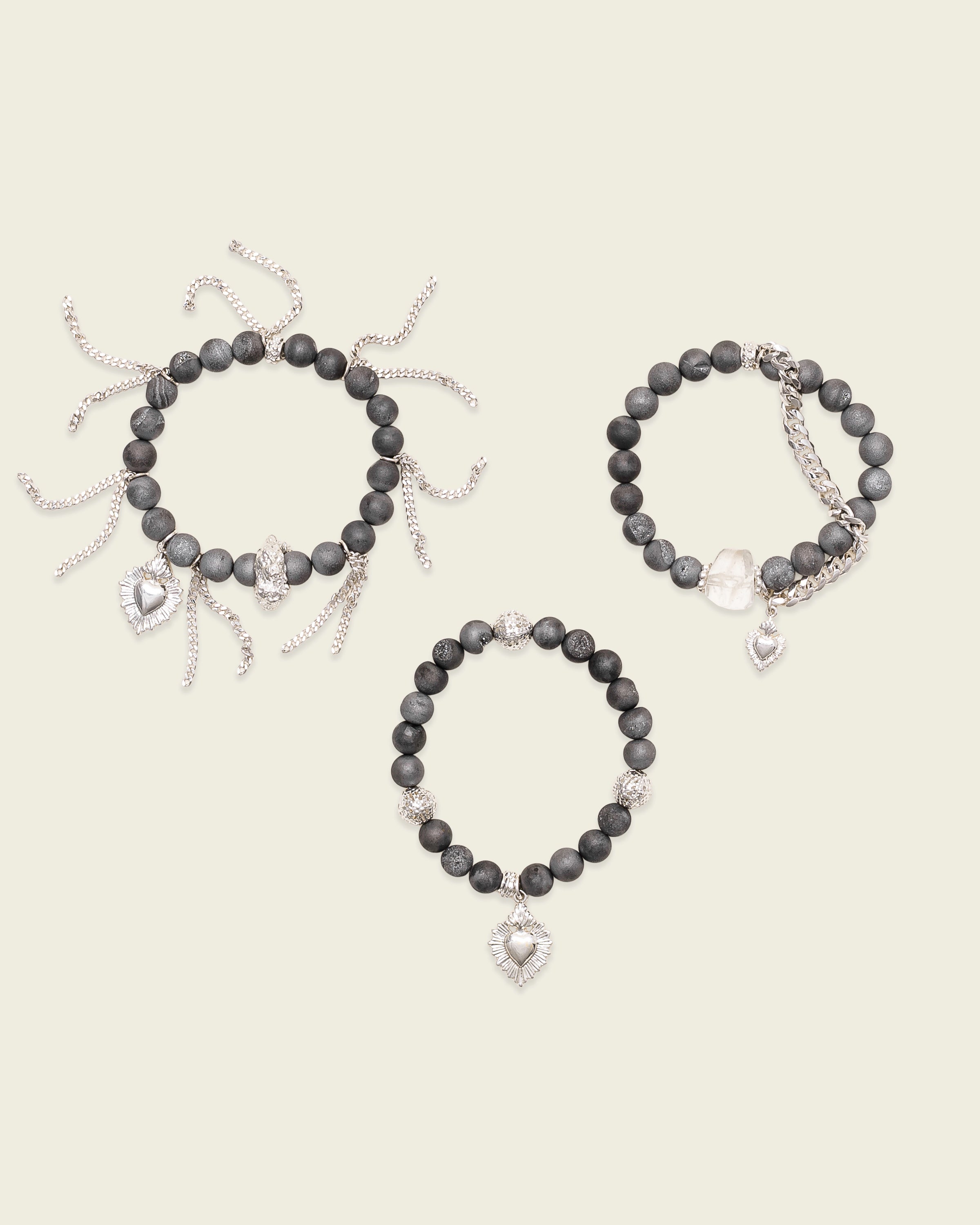 La Reina Druzy Bracelet (Set of 3)