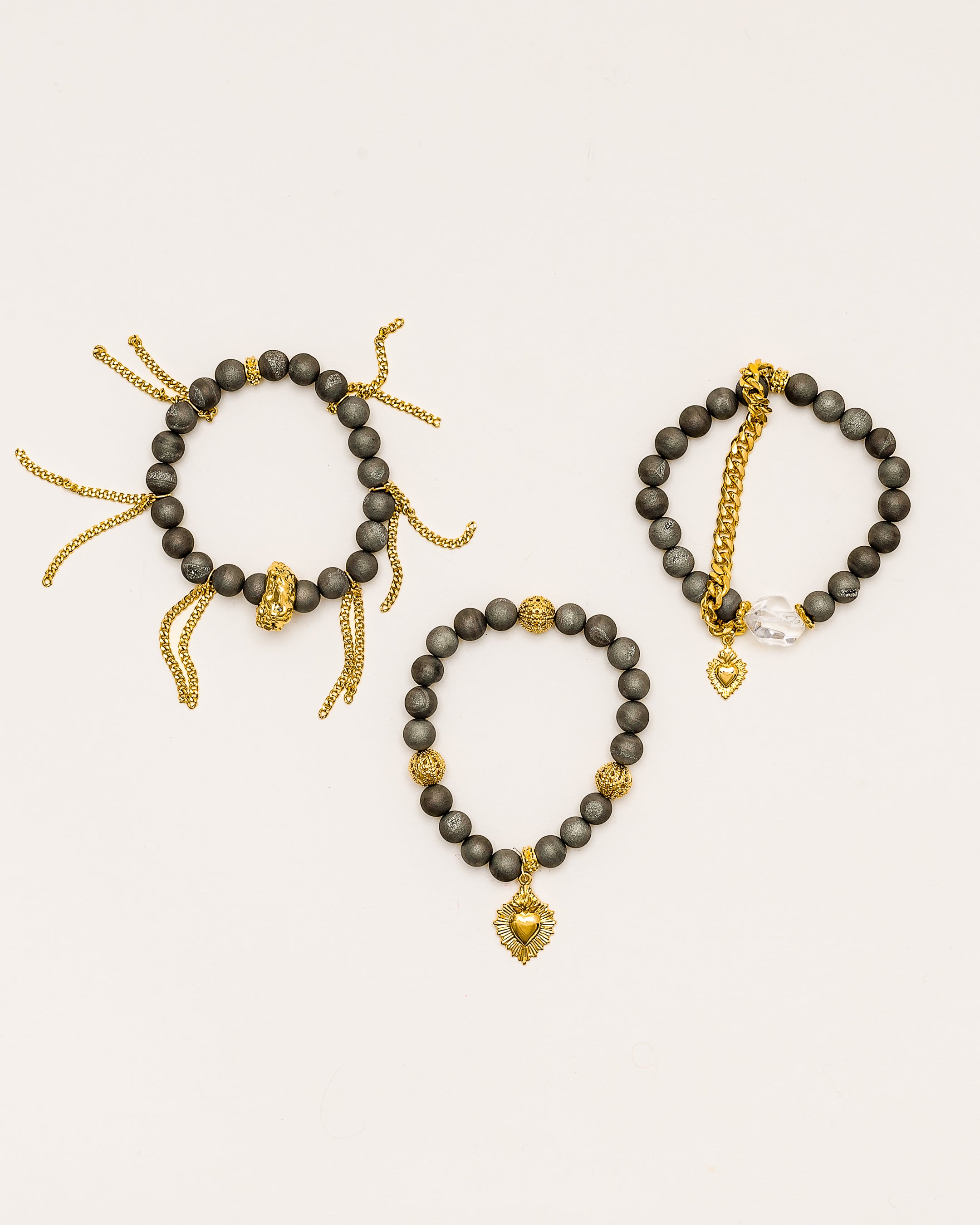 La Reina Druzy Bracelet (Set of 3)