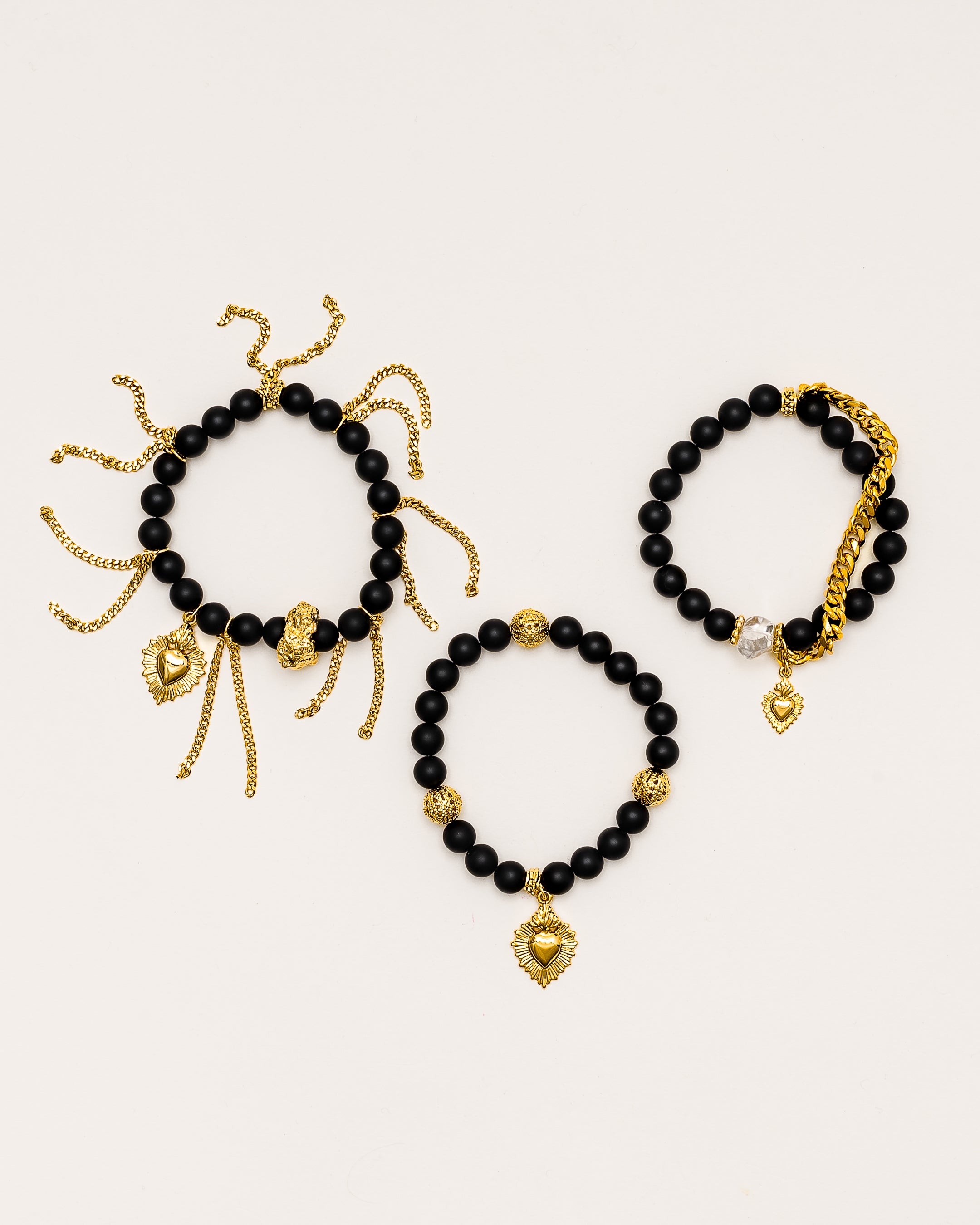 La Reina Bracelet (Set of 3) - Classic Stones