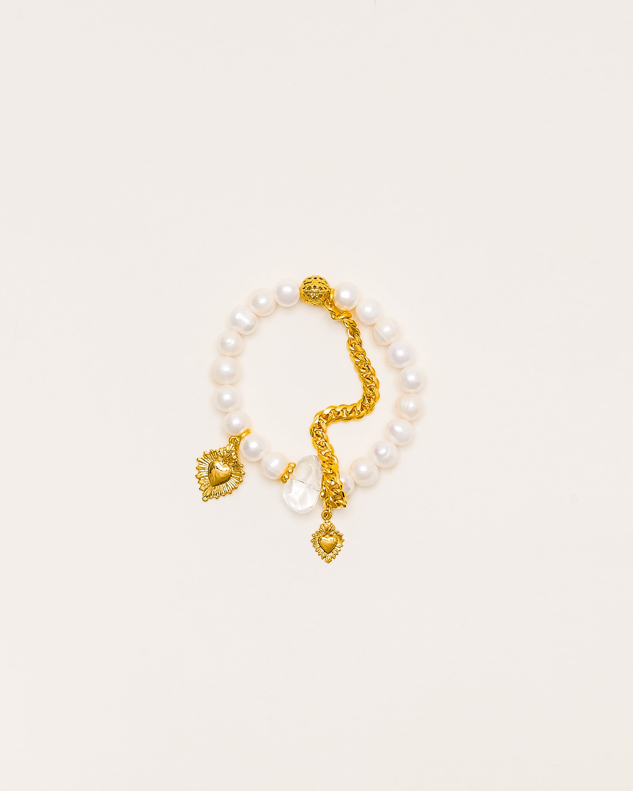 Santa Solo Pearl Bracelet