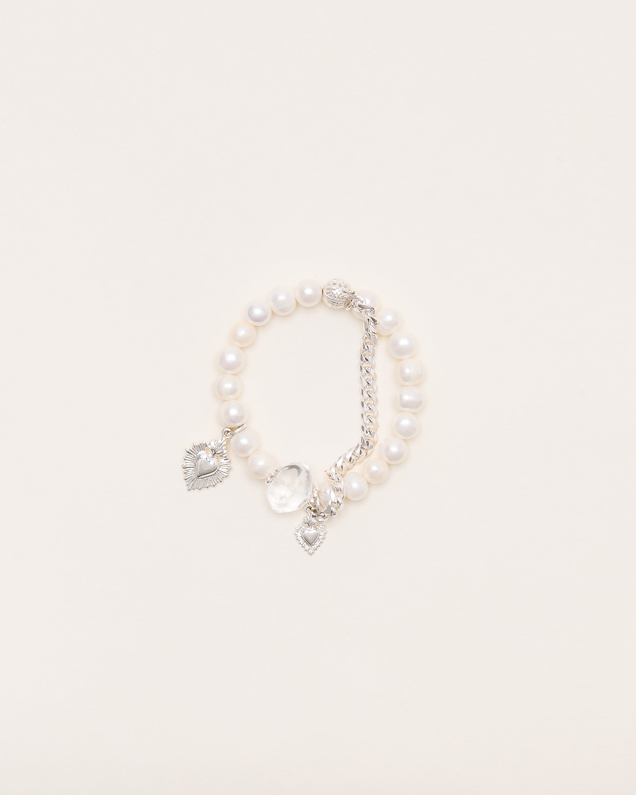 Santa Solo Pearl Bracelet
