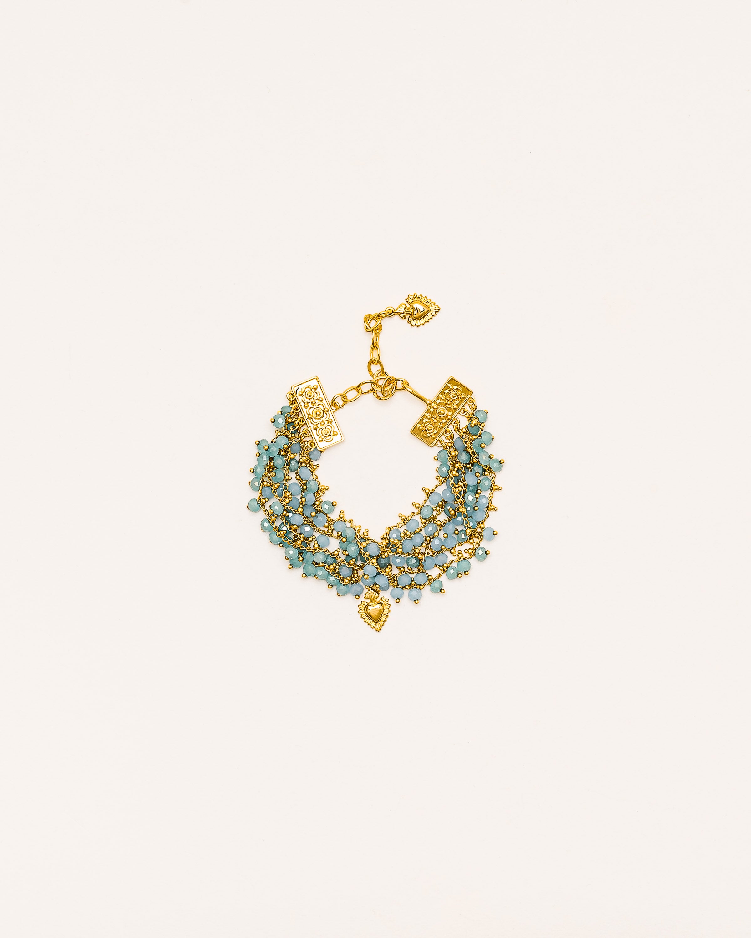 La Reina Crystal Layered Bracelet