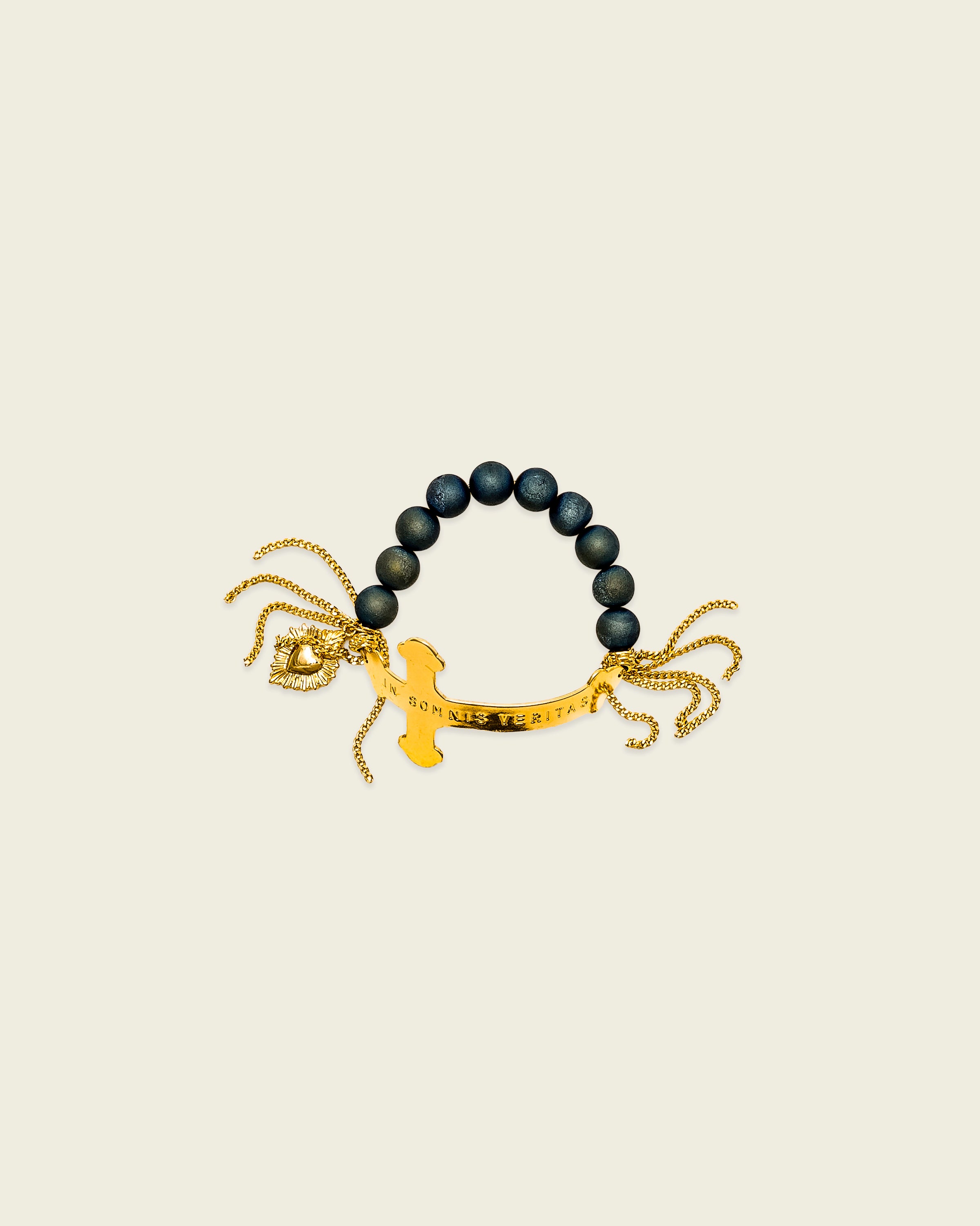Santa David Druzy Agate Bracelet