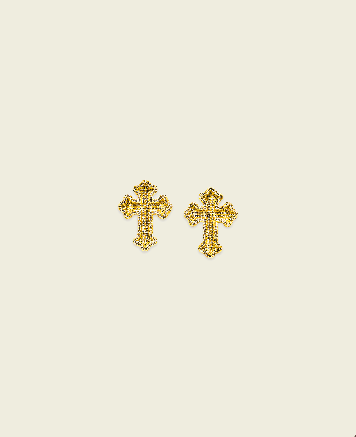 Santa Diamante Cruz Earrings – WP