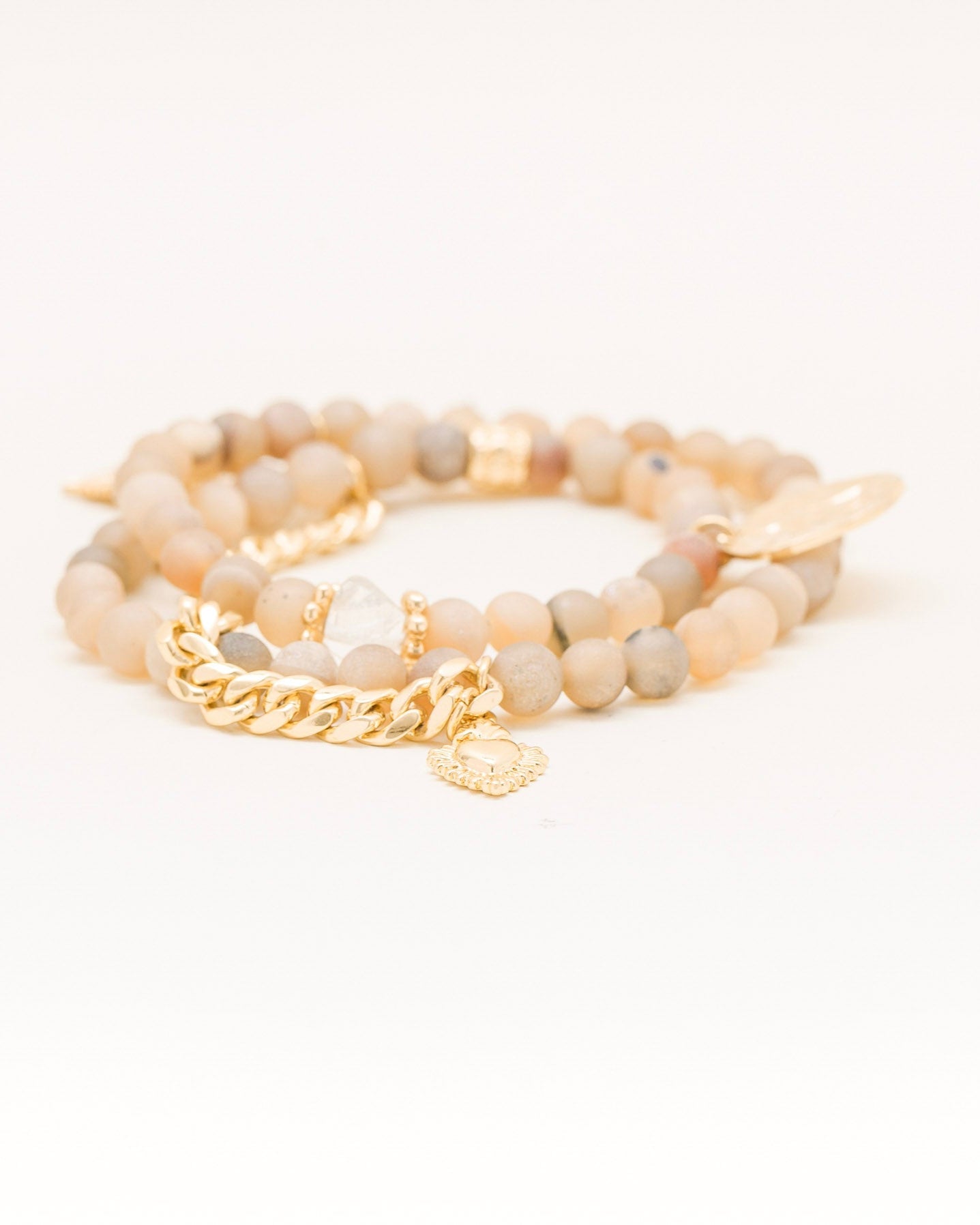 Druzy Agate Wrap Bracelet