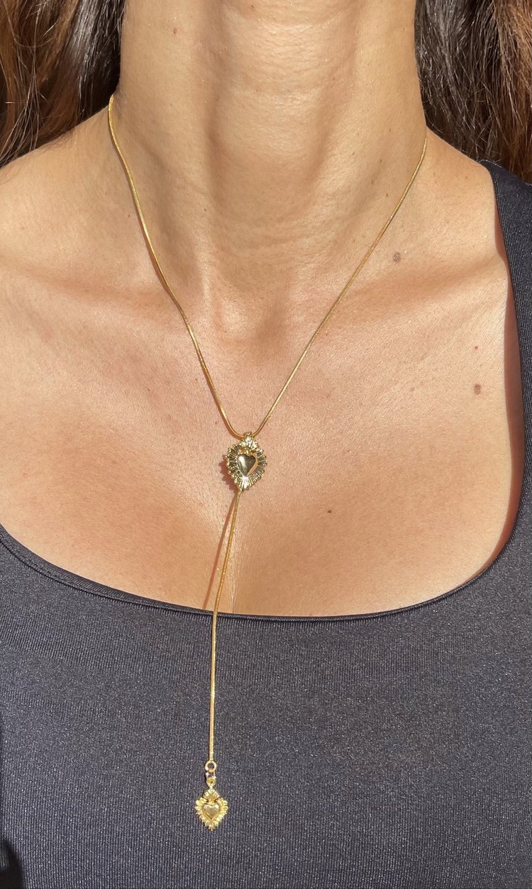 La Reina De Corazon Necklace