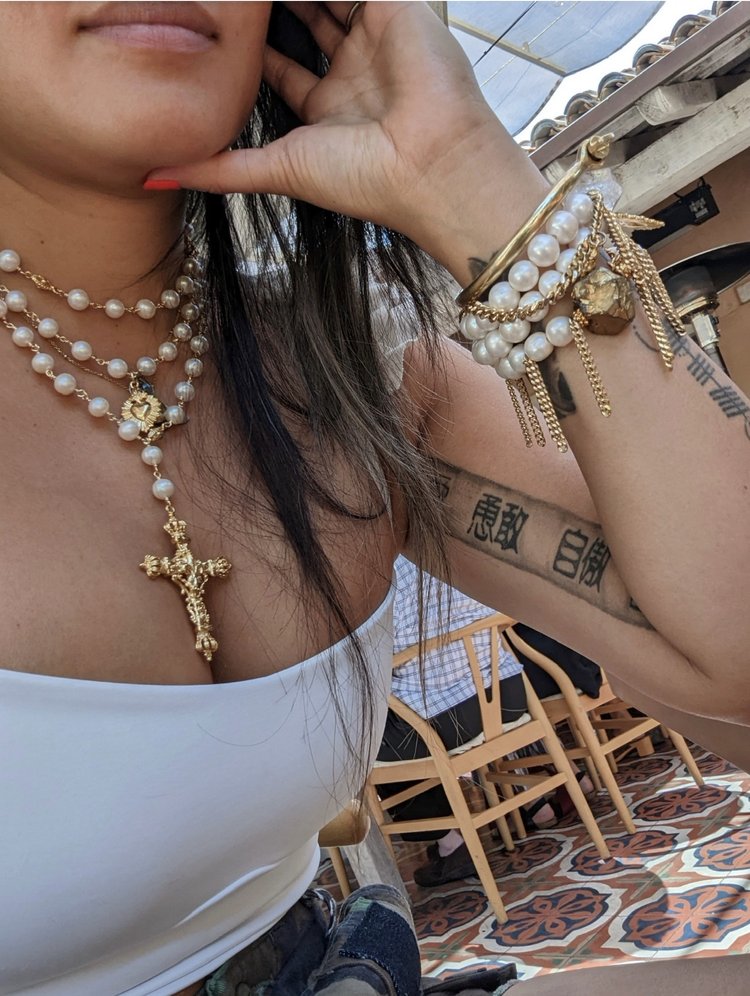 Santa Lucia Pearl Necklace