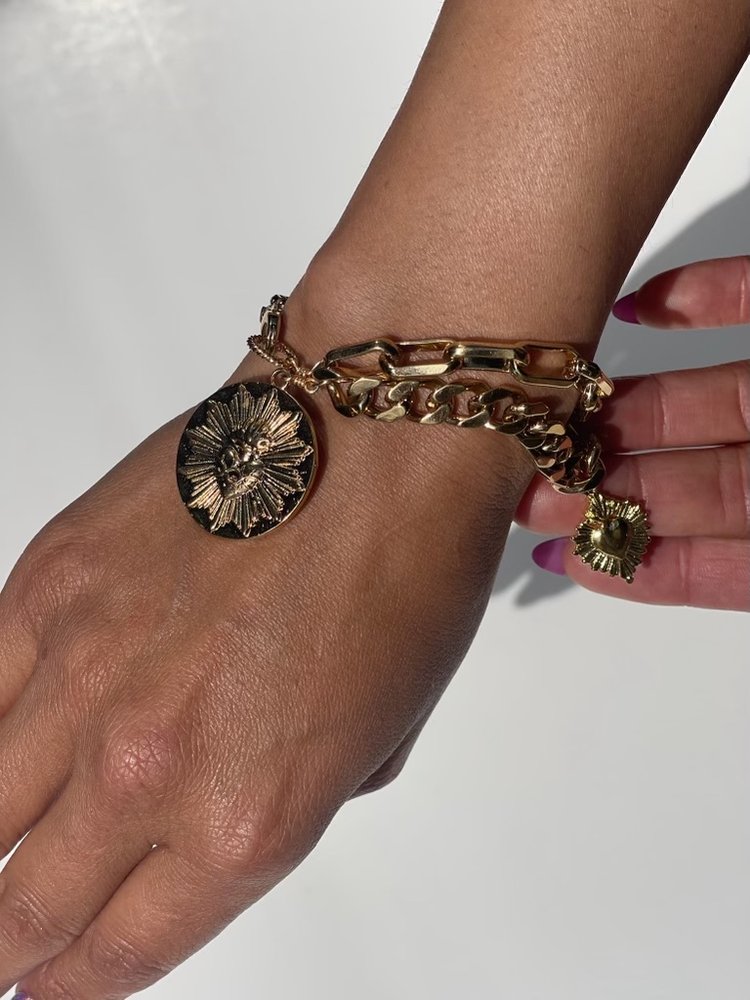 Santa Mia Double Chain Bracelet