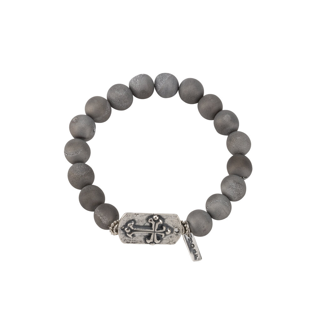 Santo Kruz Druzy Bracelet