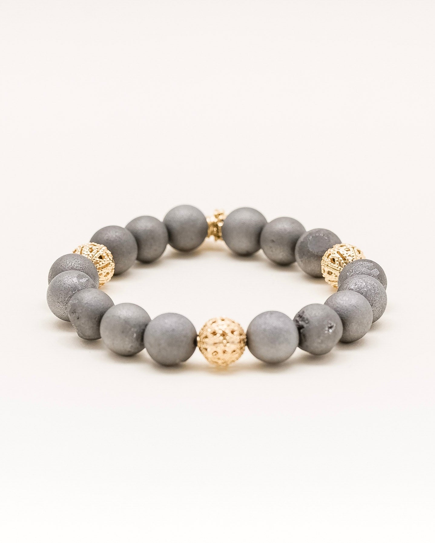 Santo Solo Druzy Bracelet