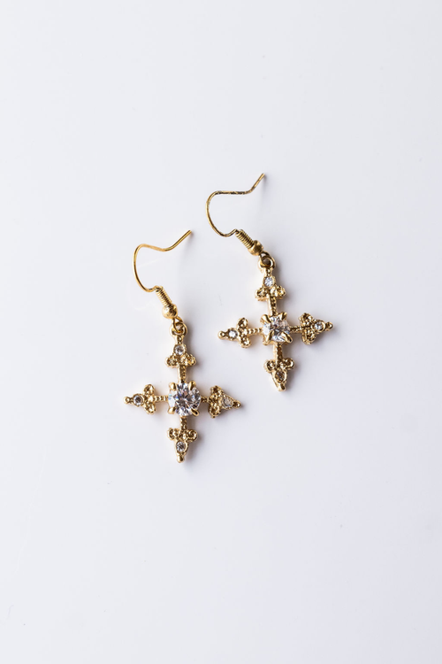 Santa Diamonate Cruz Earrings