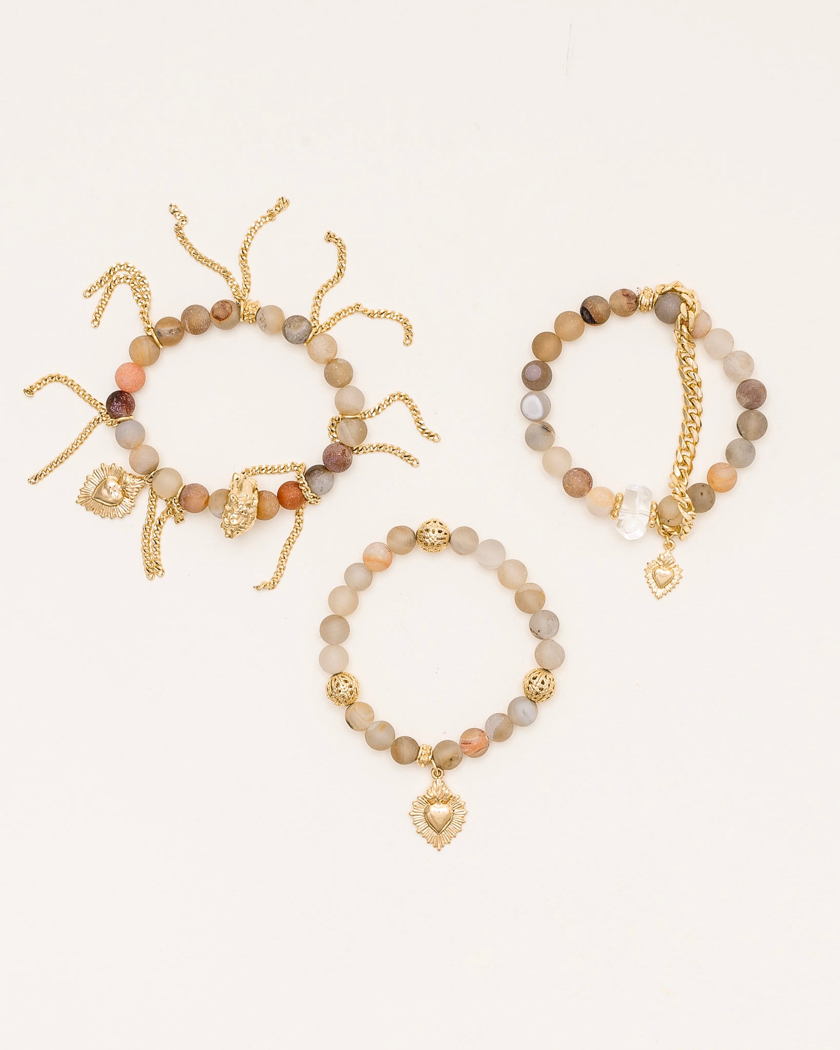 La Reina Druzy Bracelet (Set of 3)