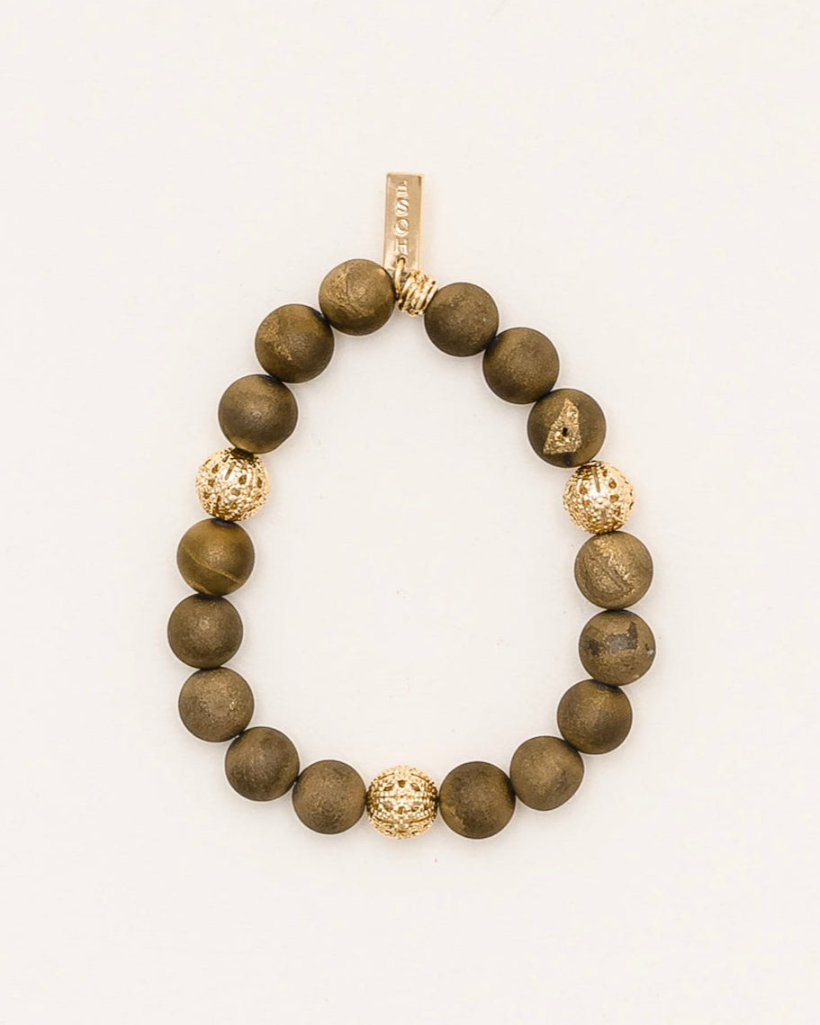 Santo Solo Druzy Bracelet