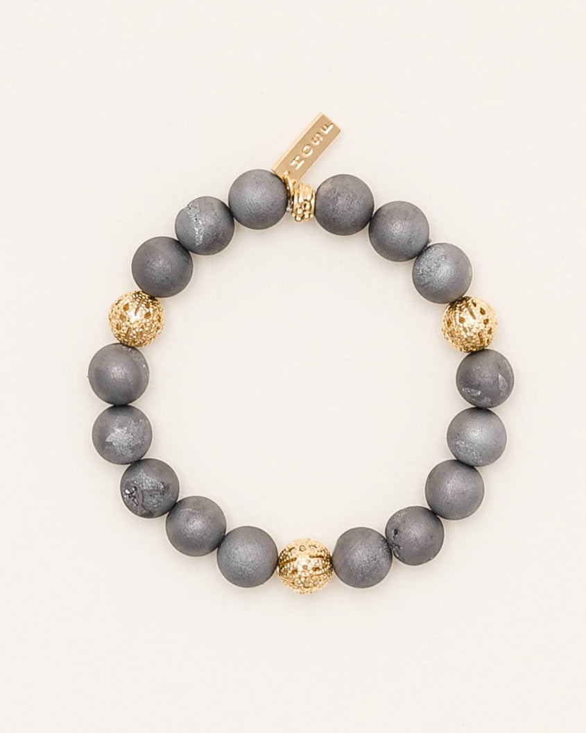 Santo Solo Druzy Bracelet