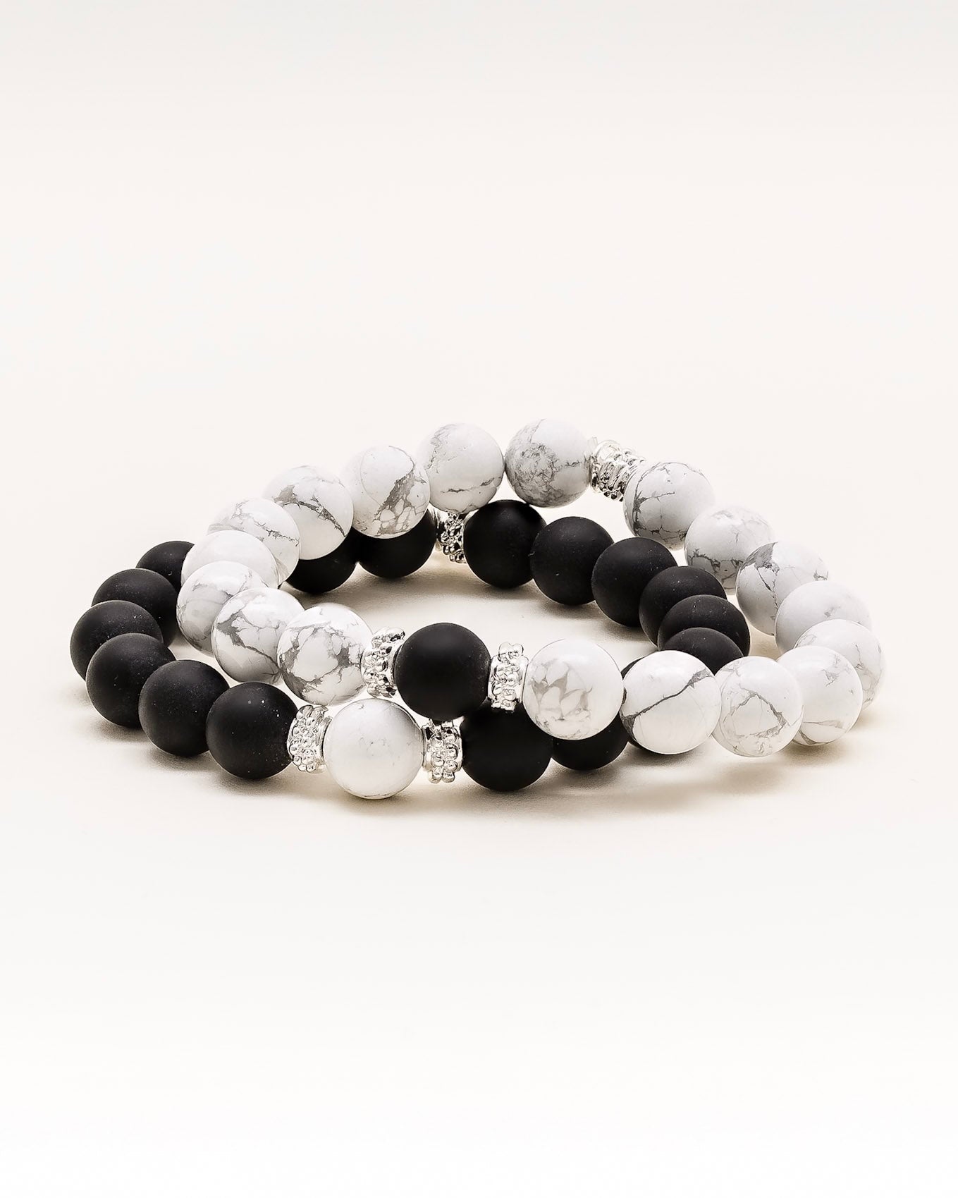 Stackable Stone Bracelets (Set of 2)