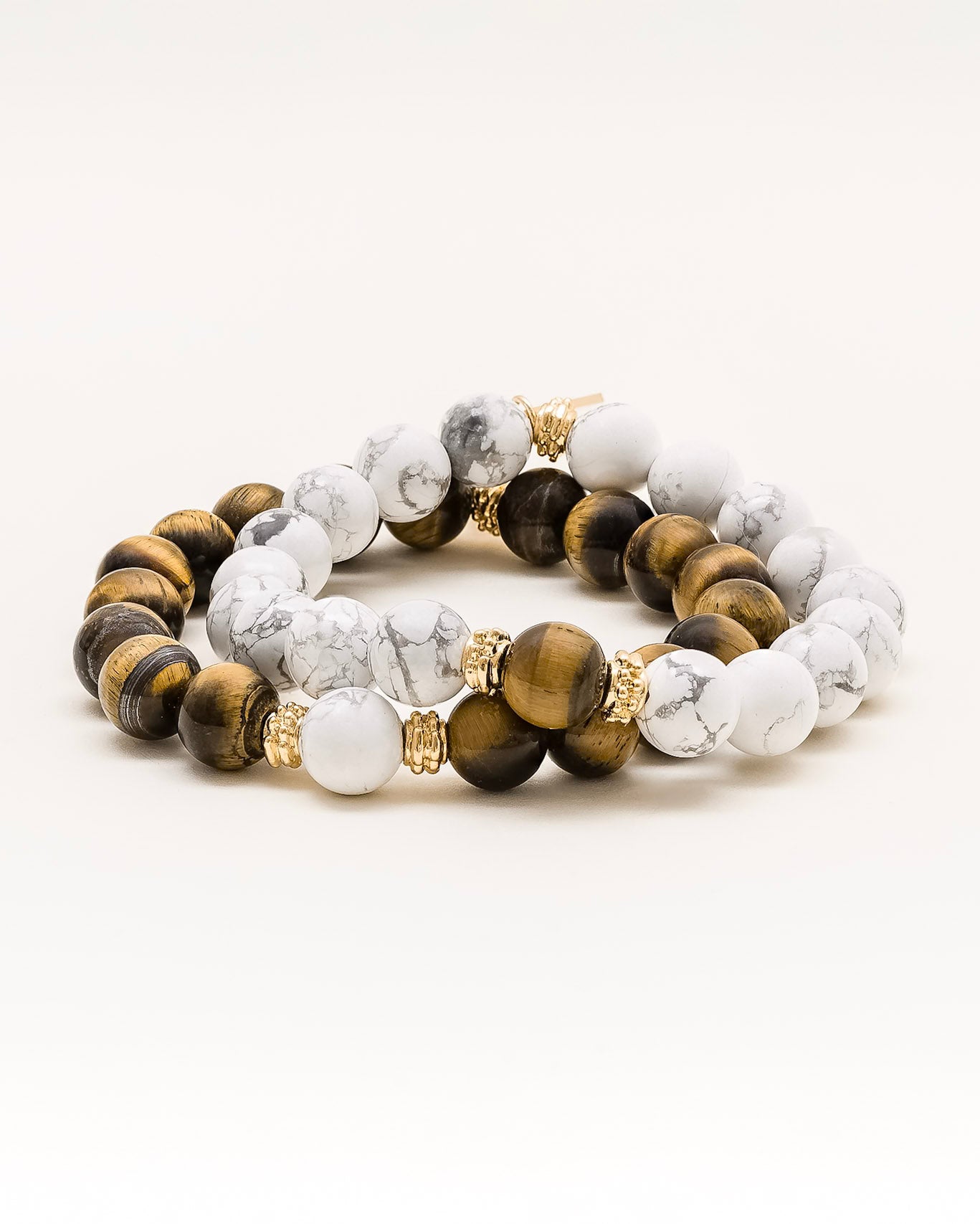 Stackable Stone Bracelets (Set of 2)