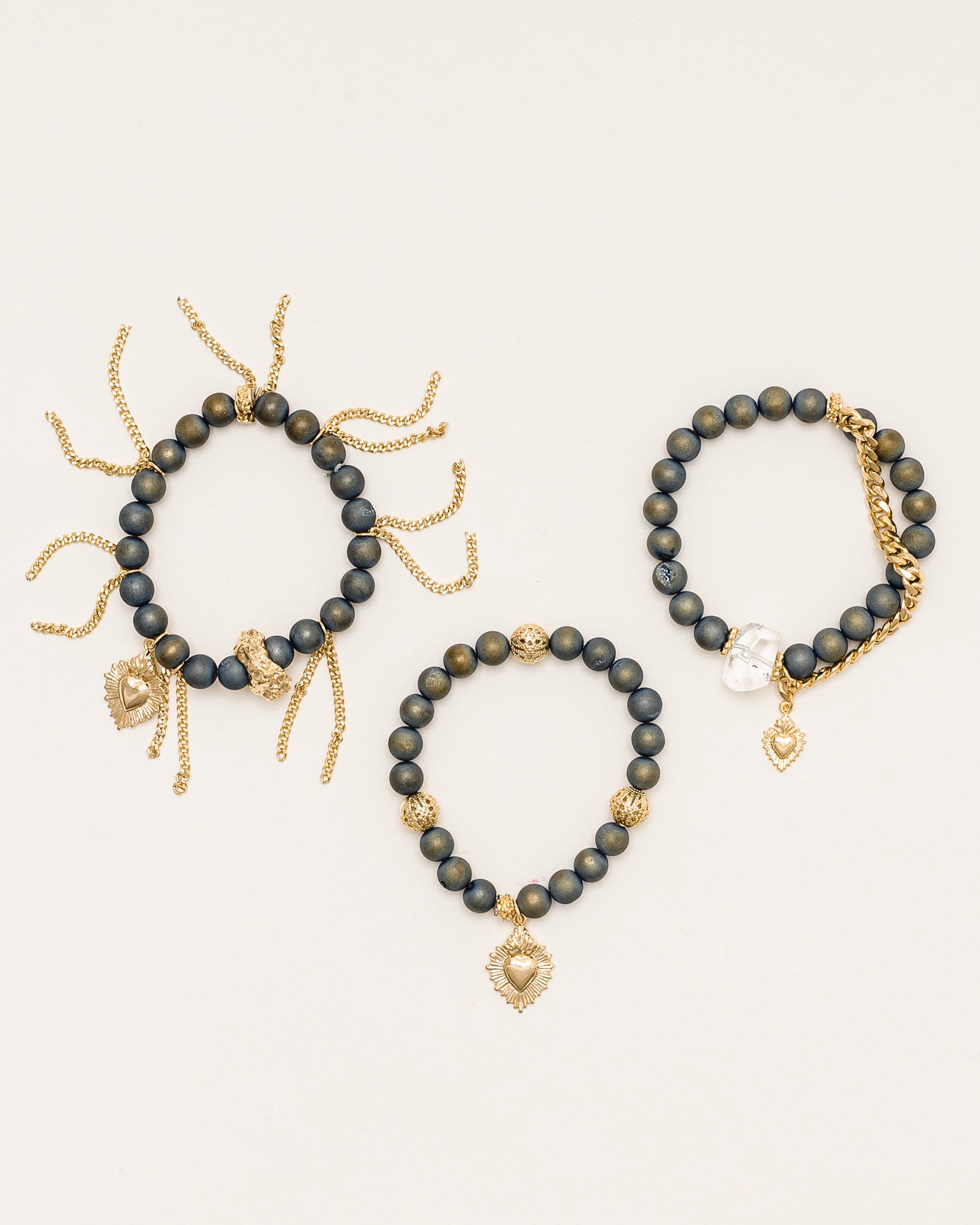 La Reina Druzy Bracelet (Set of 3)