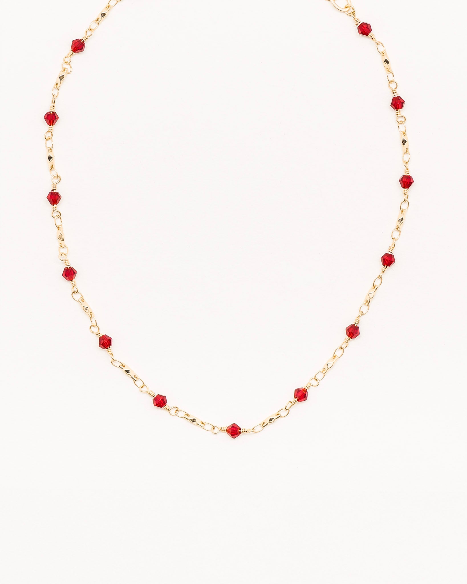 Santa Rojo Cristol Choker
