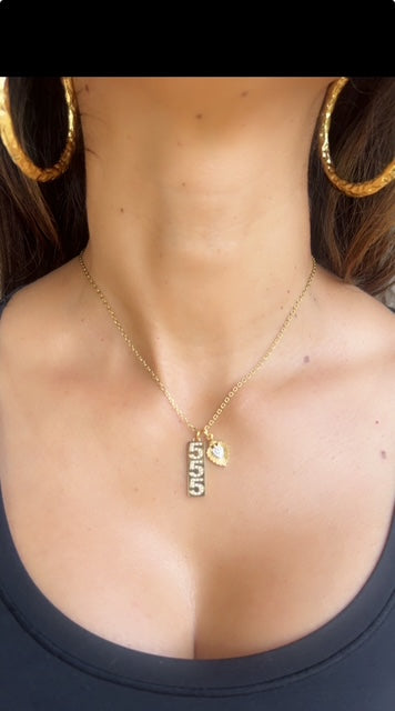 Santo Angel Necklace 555