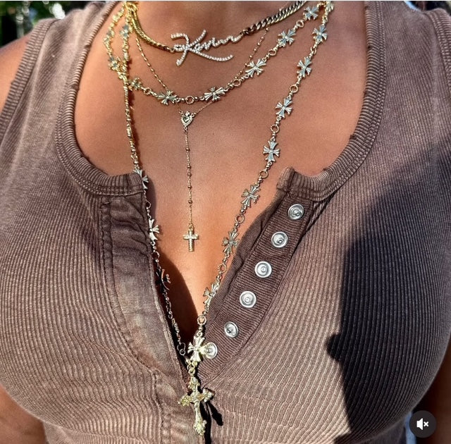 Santa Emilie Necklace - Silver