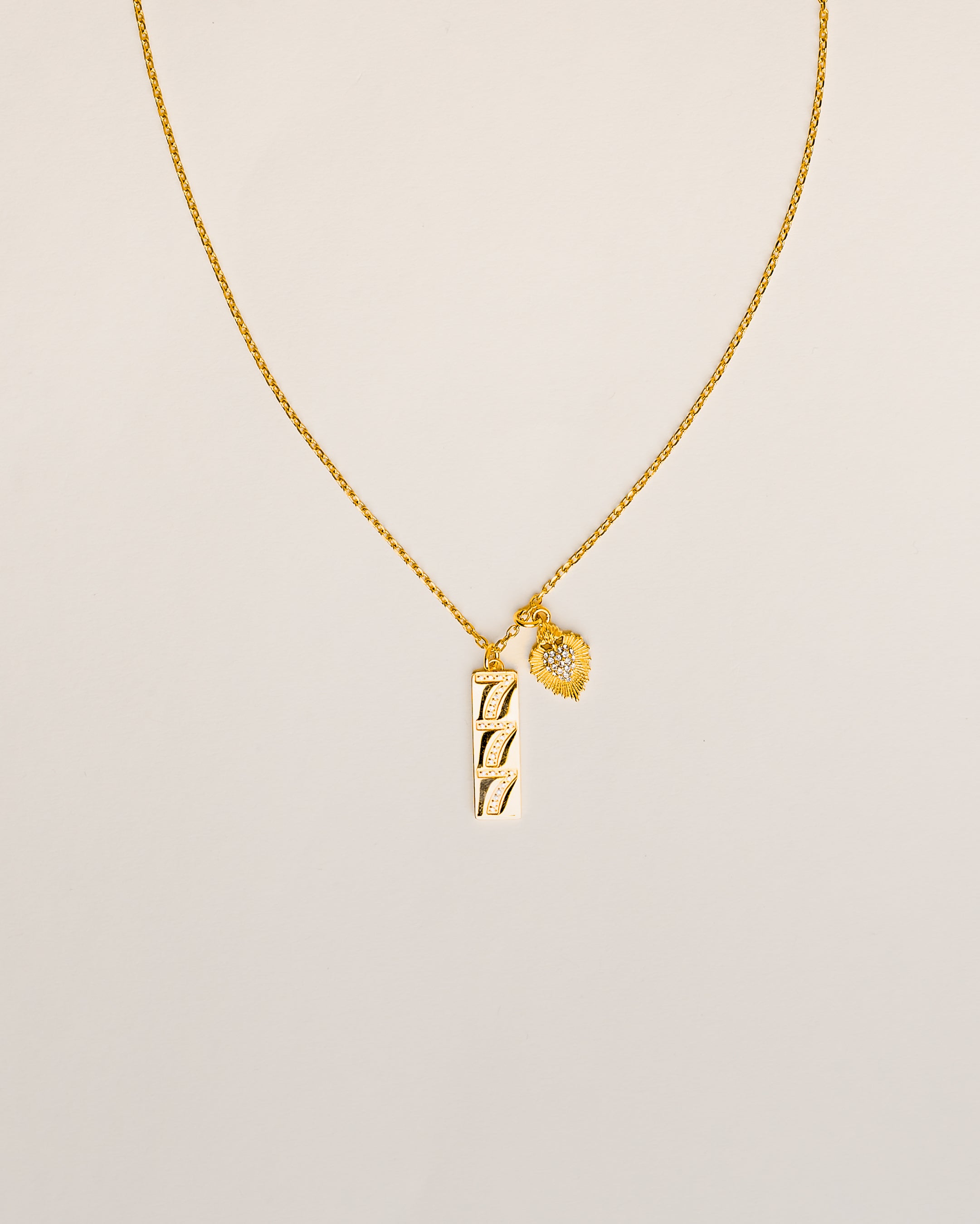 Santo Angel Necklace 777