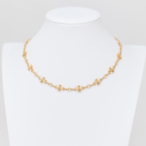 Santa Emilie Choker - Gold