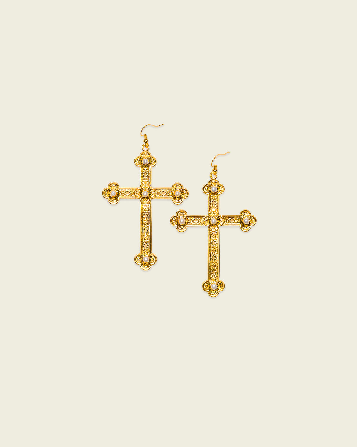 Santa Monica Cruz Pearl Earrings