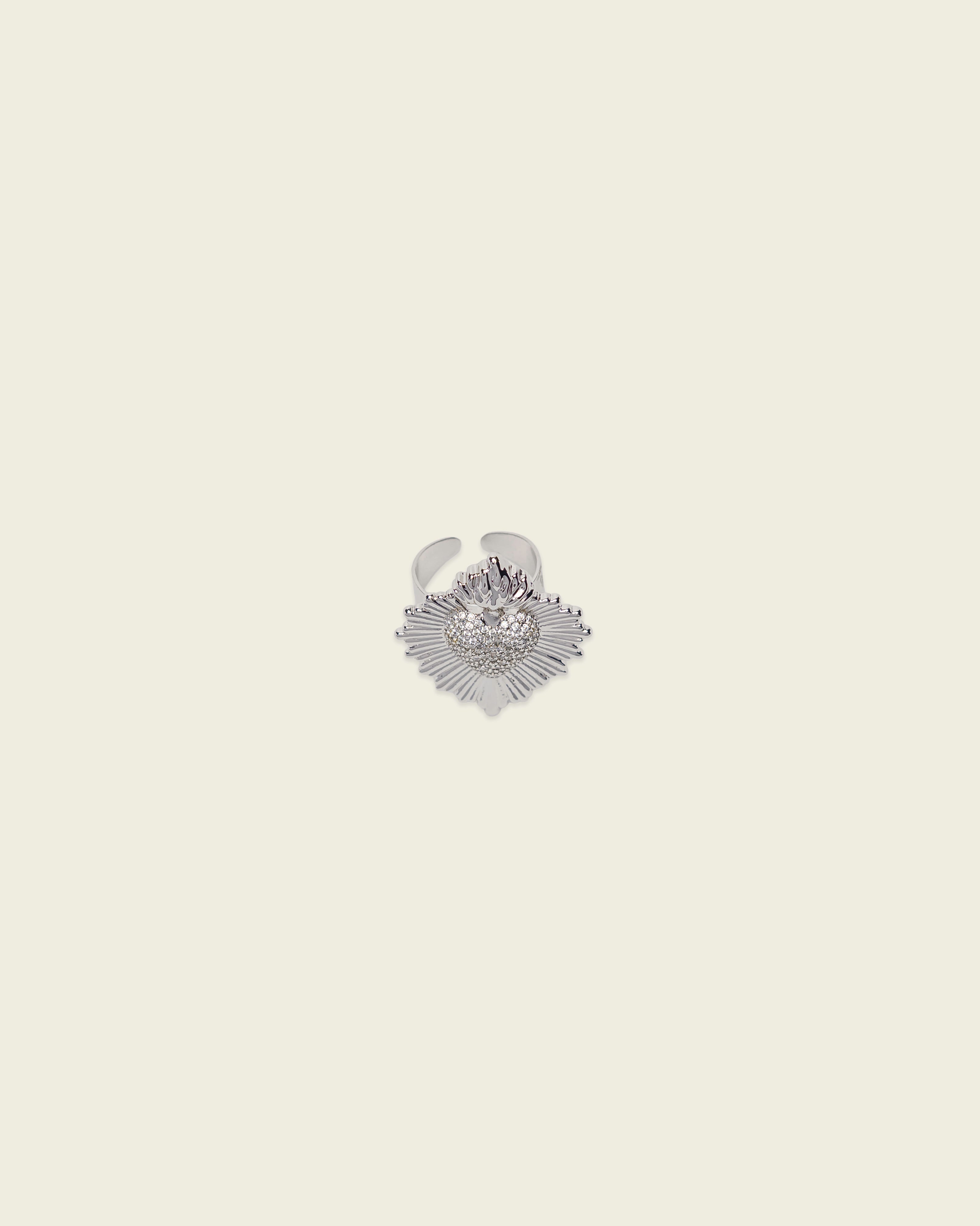 Santa Corazón Diamante Ring