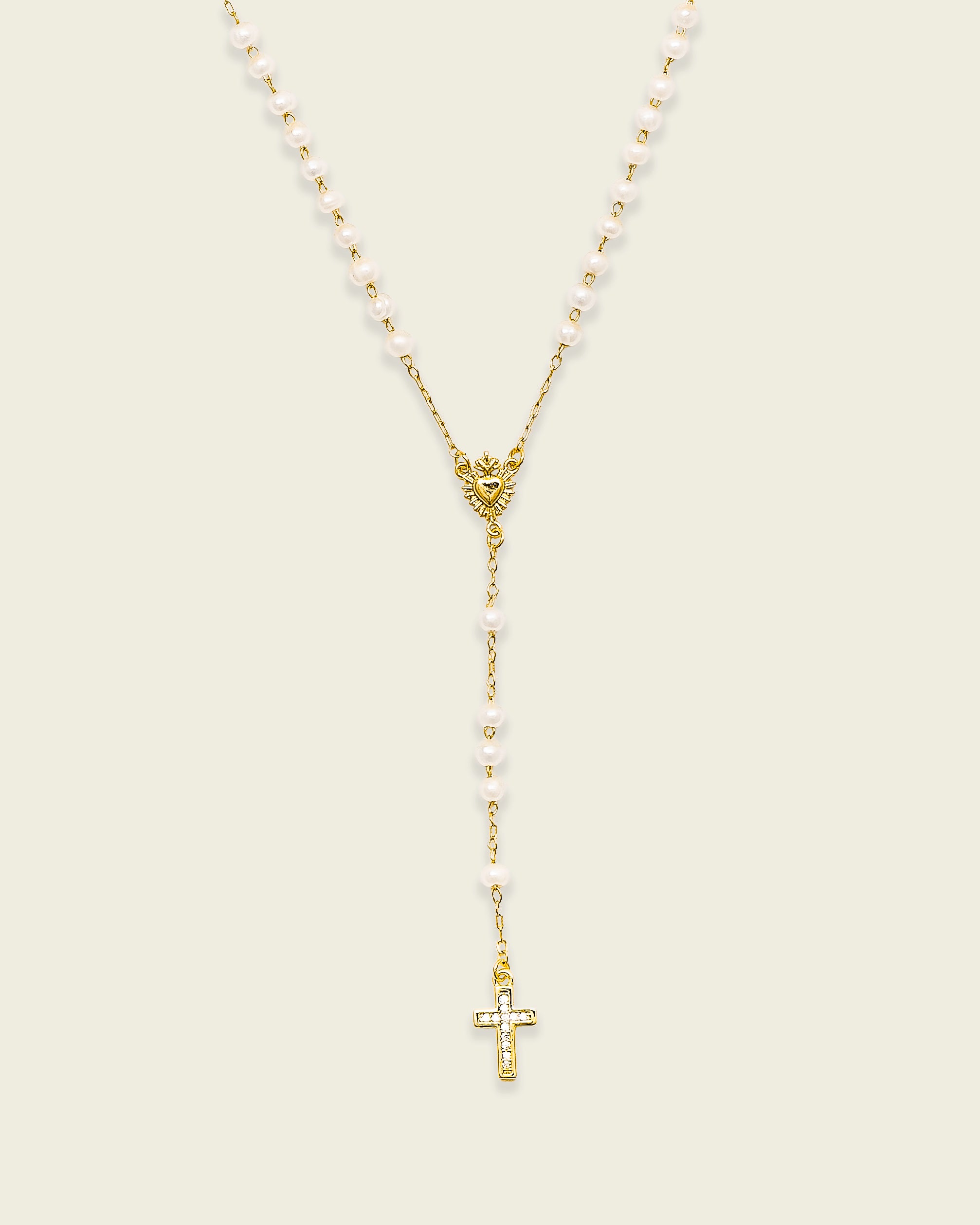 Santa Alexandra Pearl Baby Rosary