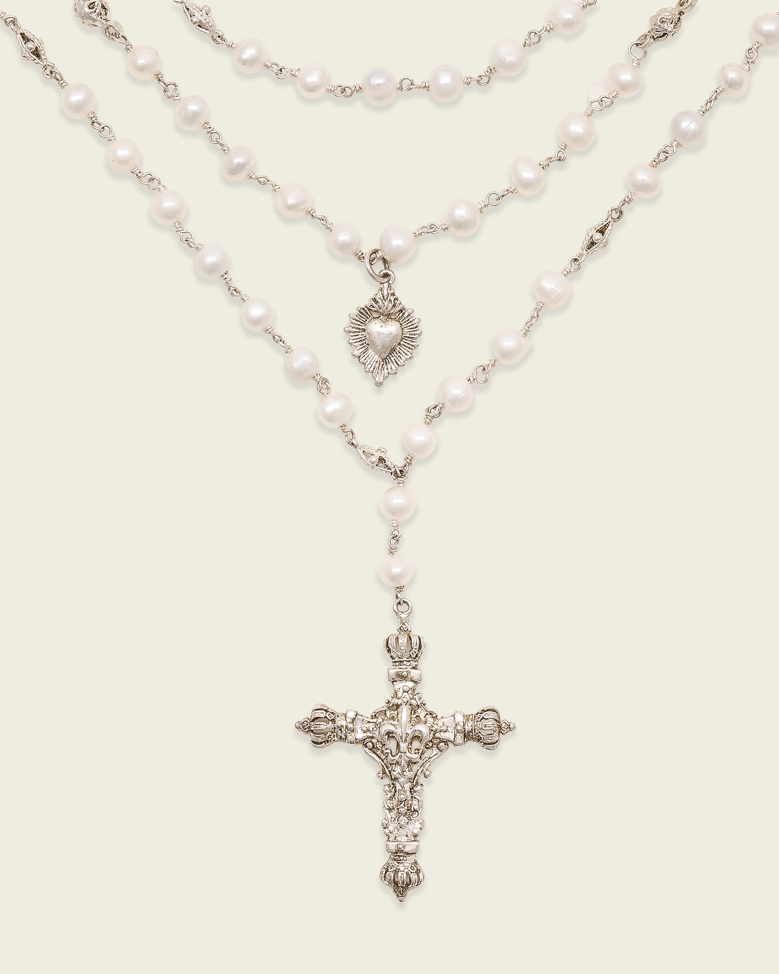 Santa Lucia Pearl Necklace