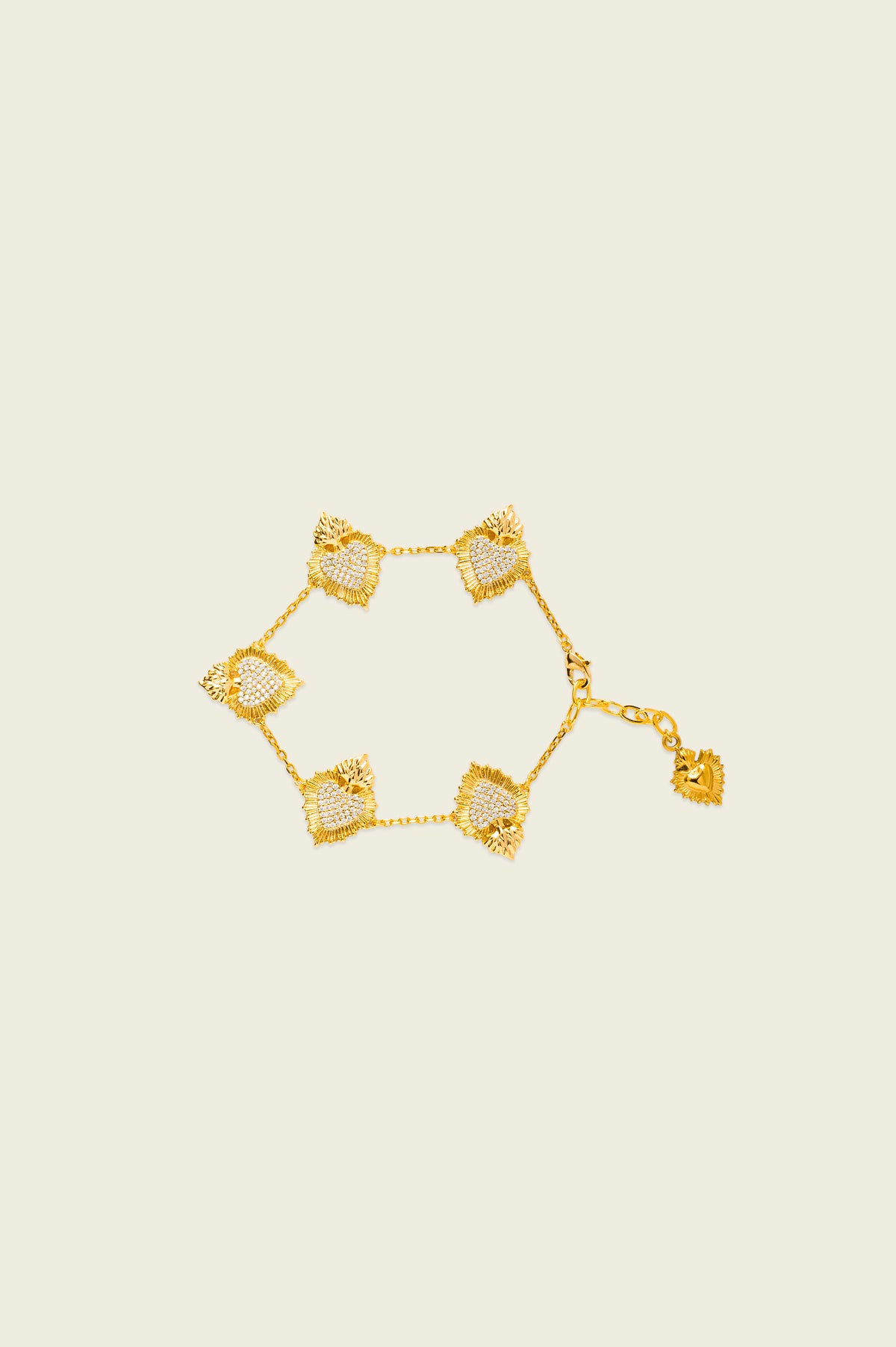 Santa Sofia Corazón Diamante Bracelet