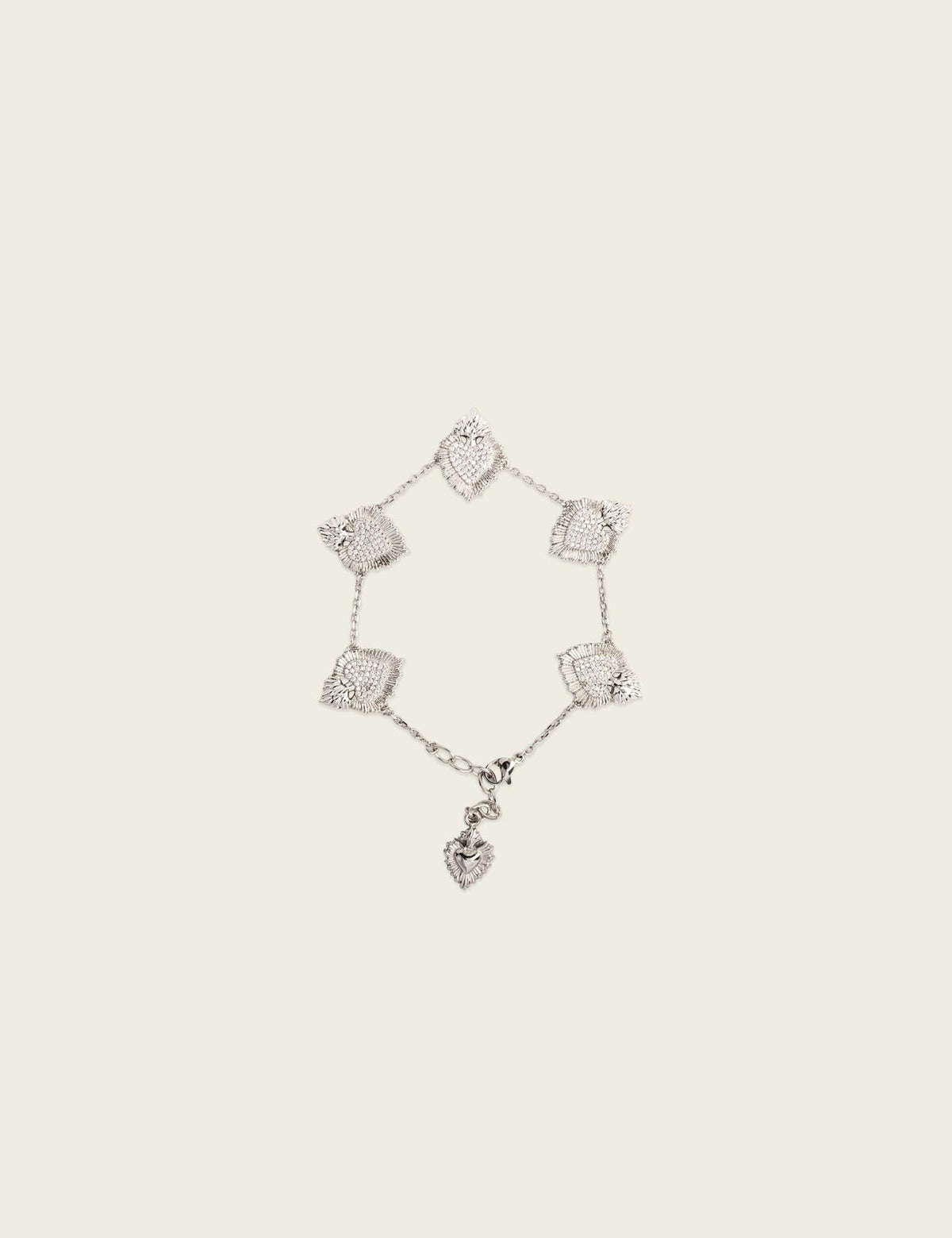 Santa Sofia Corazón Diamante Bracelet