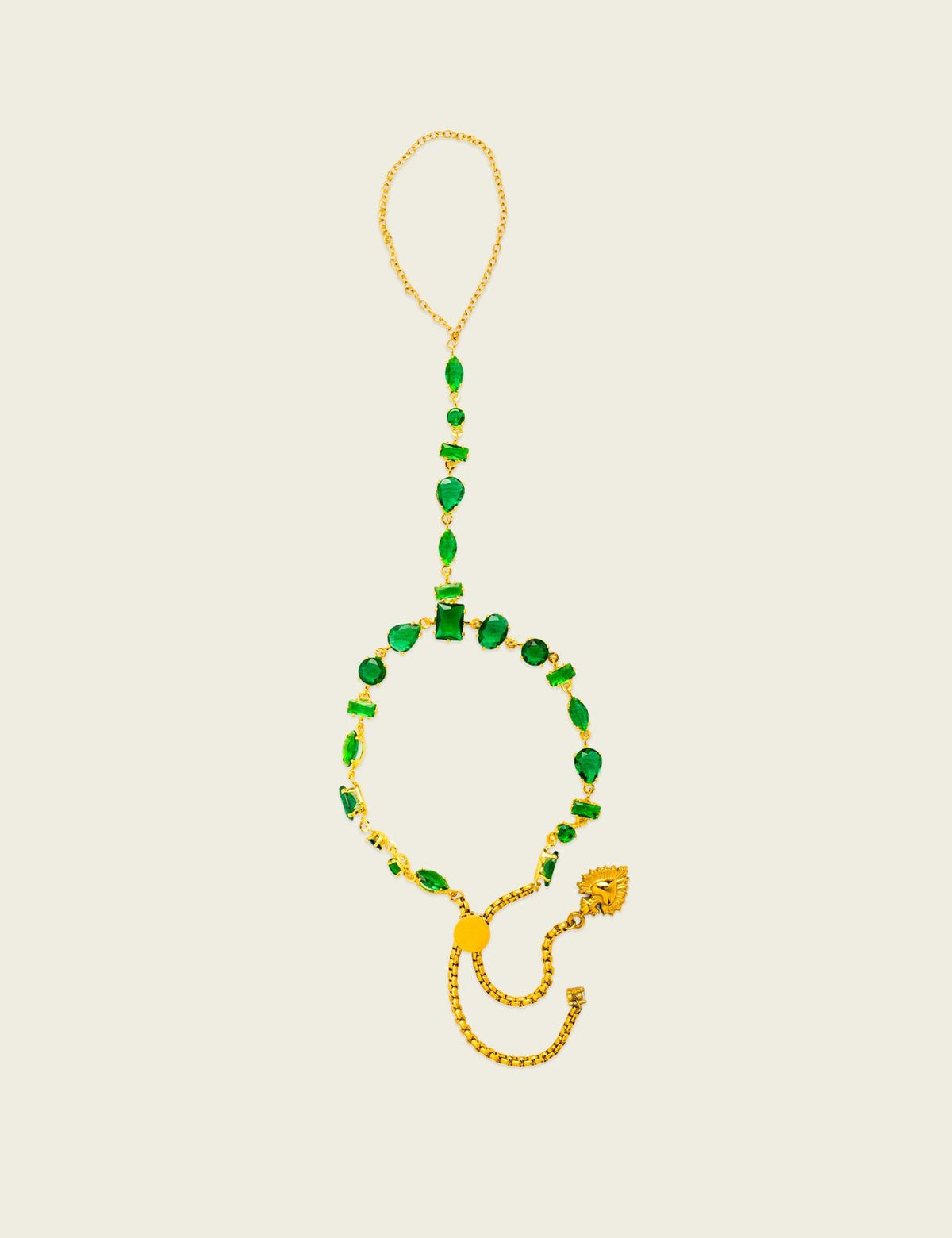 Santa Esmeralda Hand Chain
