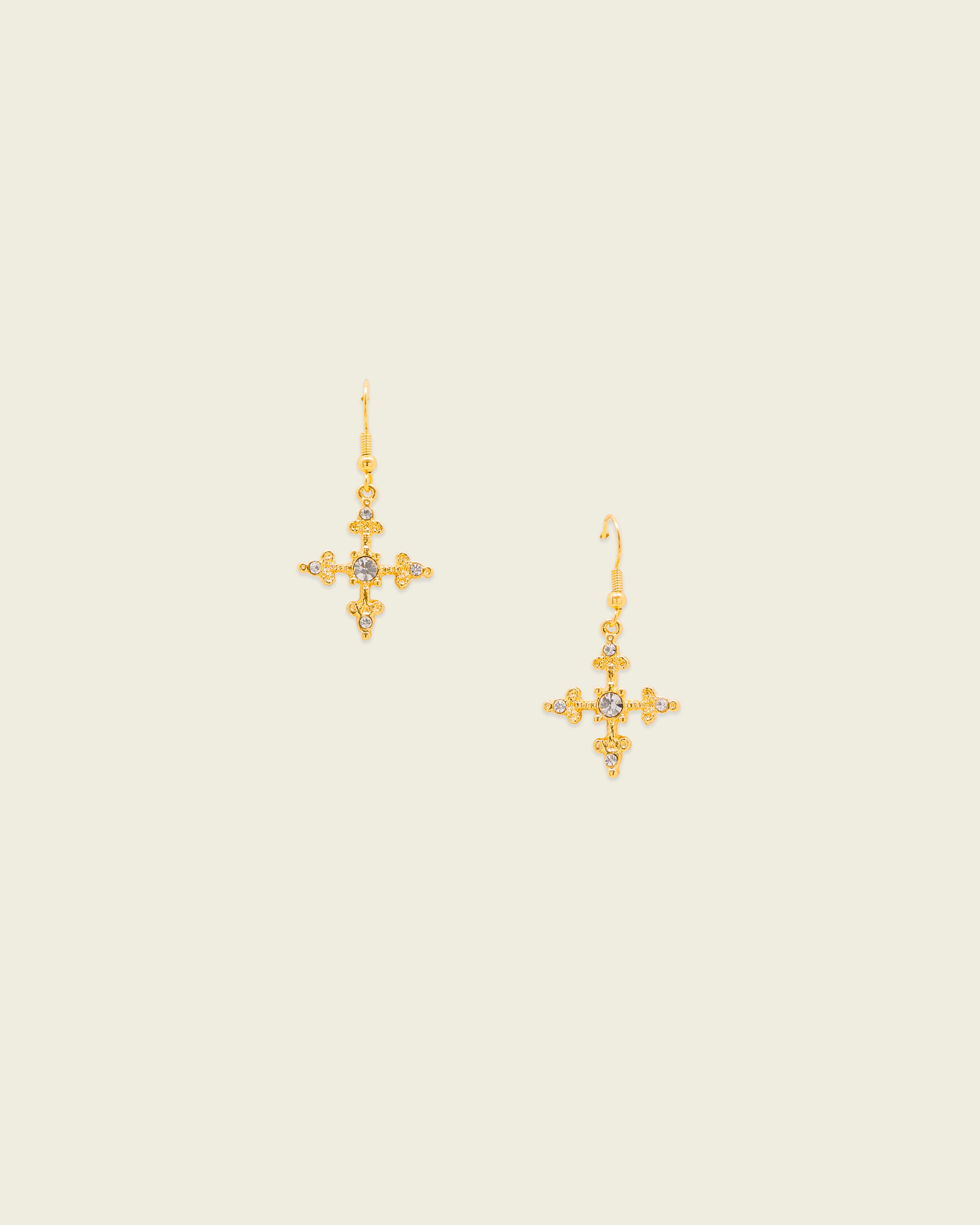 Santa Diamonate Cruz Earrings