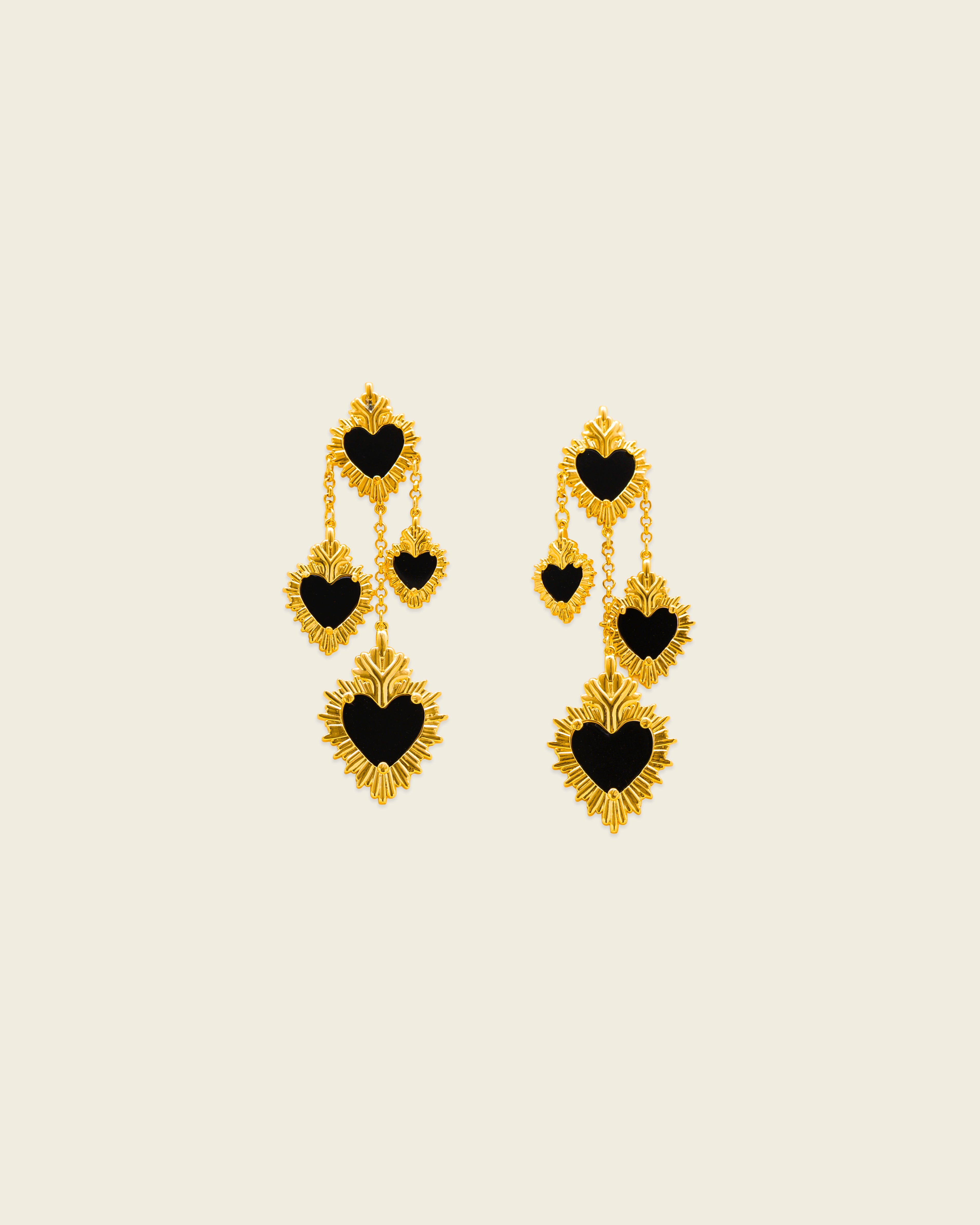Corazón Chandelier Earrings