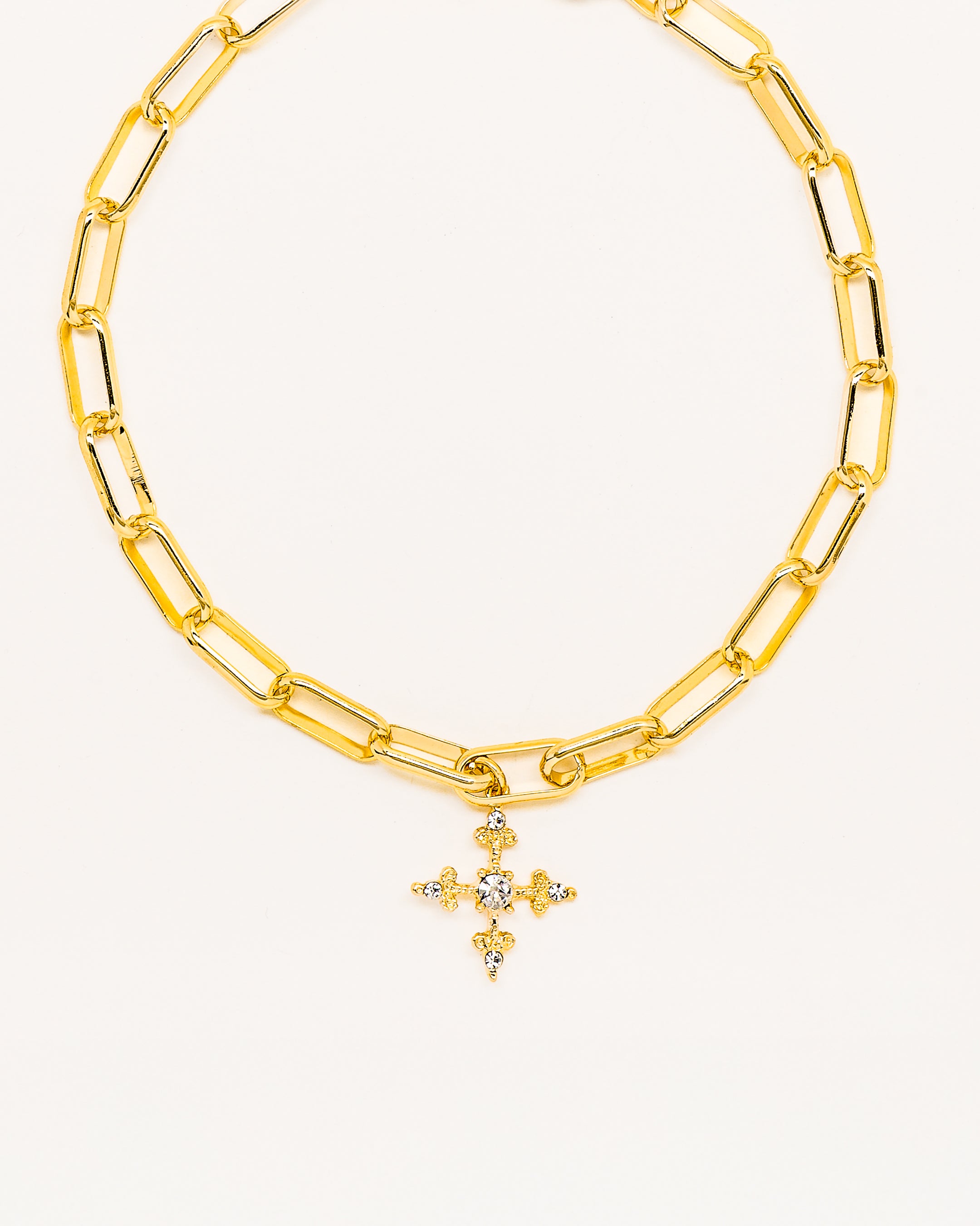 Santa Crystal Cruz Choker