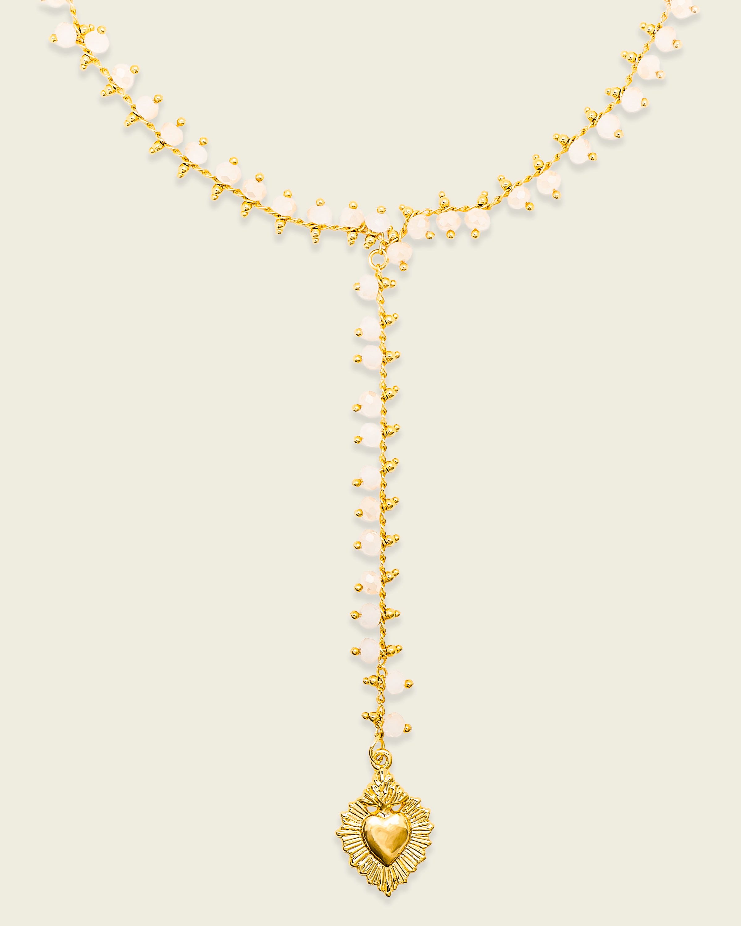 Santa Cristol Rosary Necklace