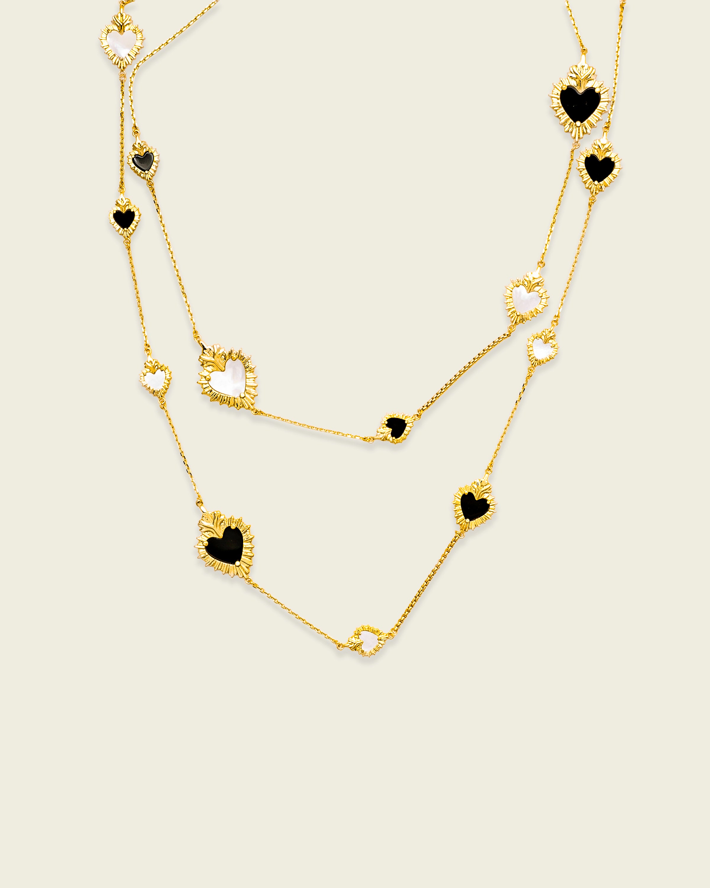 Corazón Deux Multi Necklace