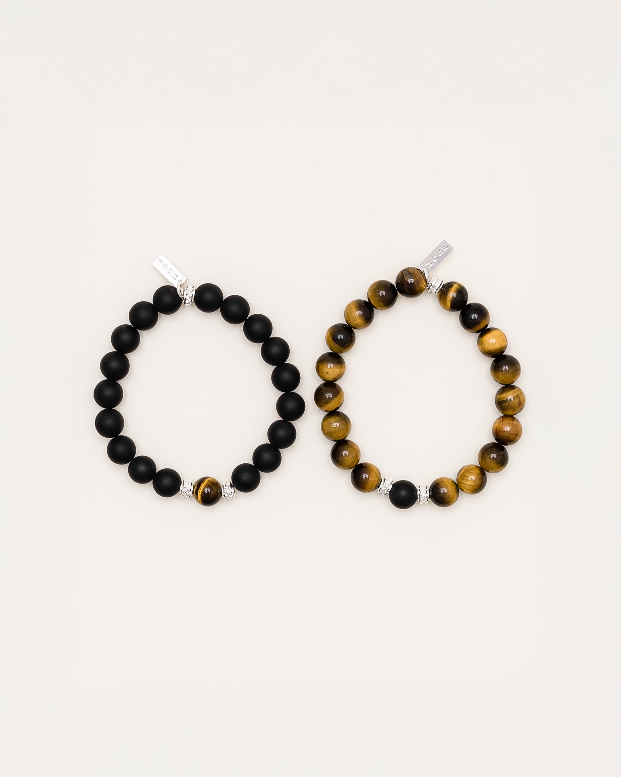 Stackable Stone Bracelets (Set of 2)